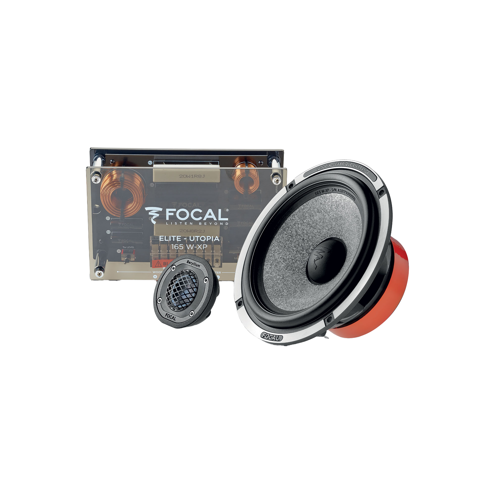 Kit de boxe auto Focal Utopia M 165 W-XP