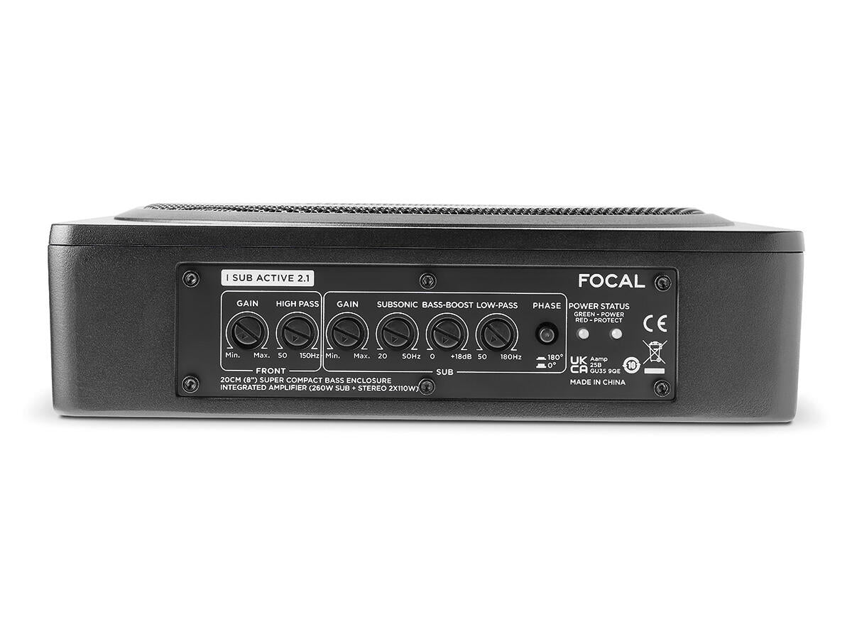 Cablul Plug and Play inclus cu Focal ISUB ACTIVE 2.1