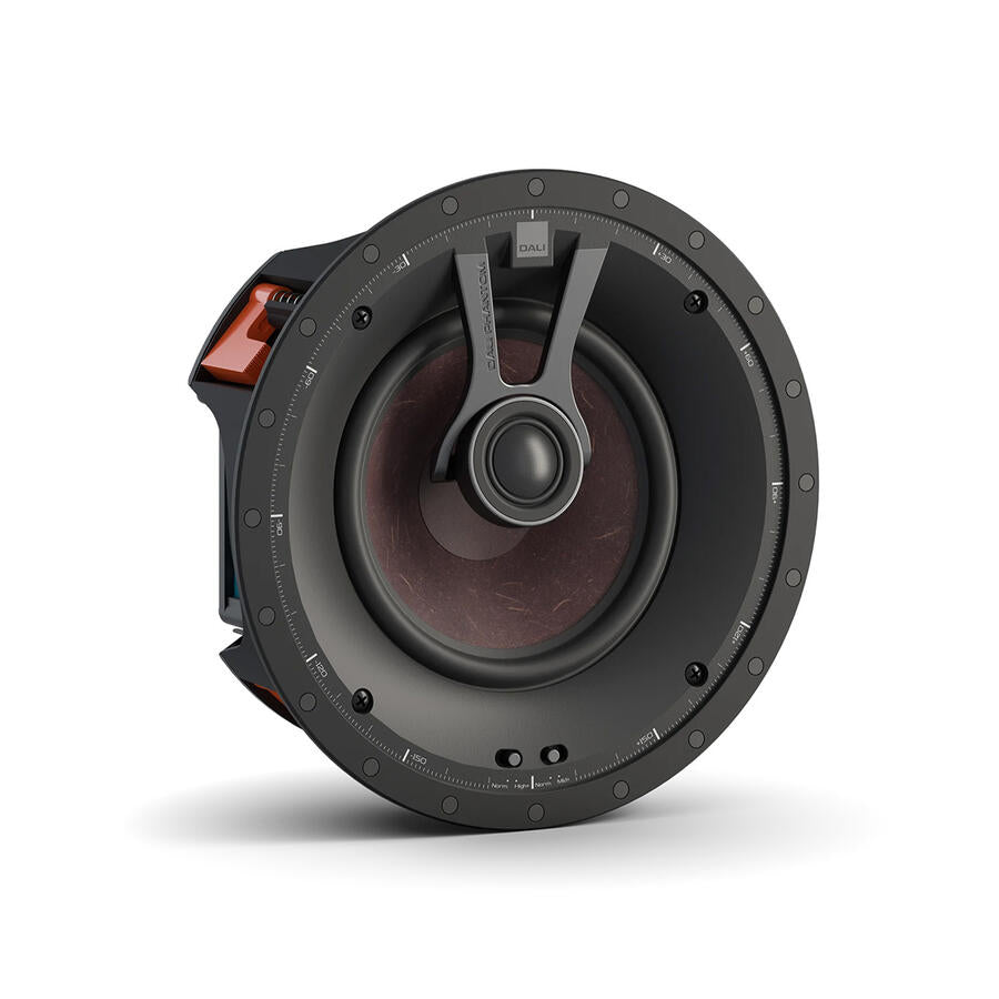 DALI Phantom K-60 Classic Design boxă încastrabilă în tavan, vedere frontală cu grilă