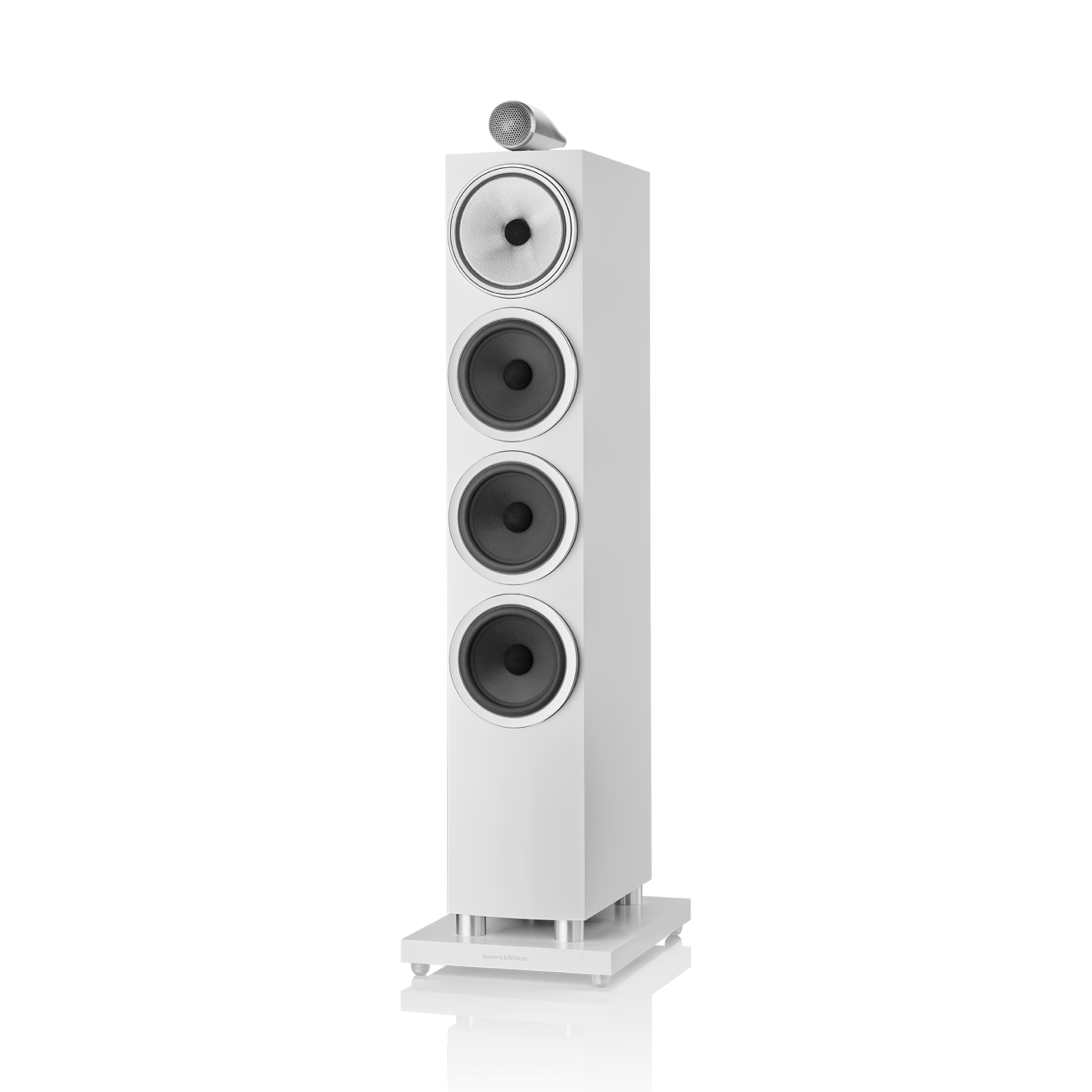 Bowers & Wilkins 702 S3 Boxe de podea - Pereche Satin White, imagine oficiala 1.