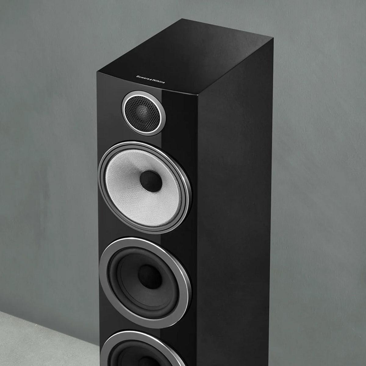 Bowers & Wilkins 704 S3 Boxe de podea - Pereche Gloss Black, imagine oficiala 3.