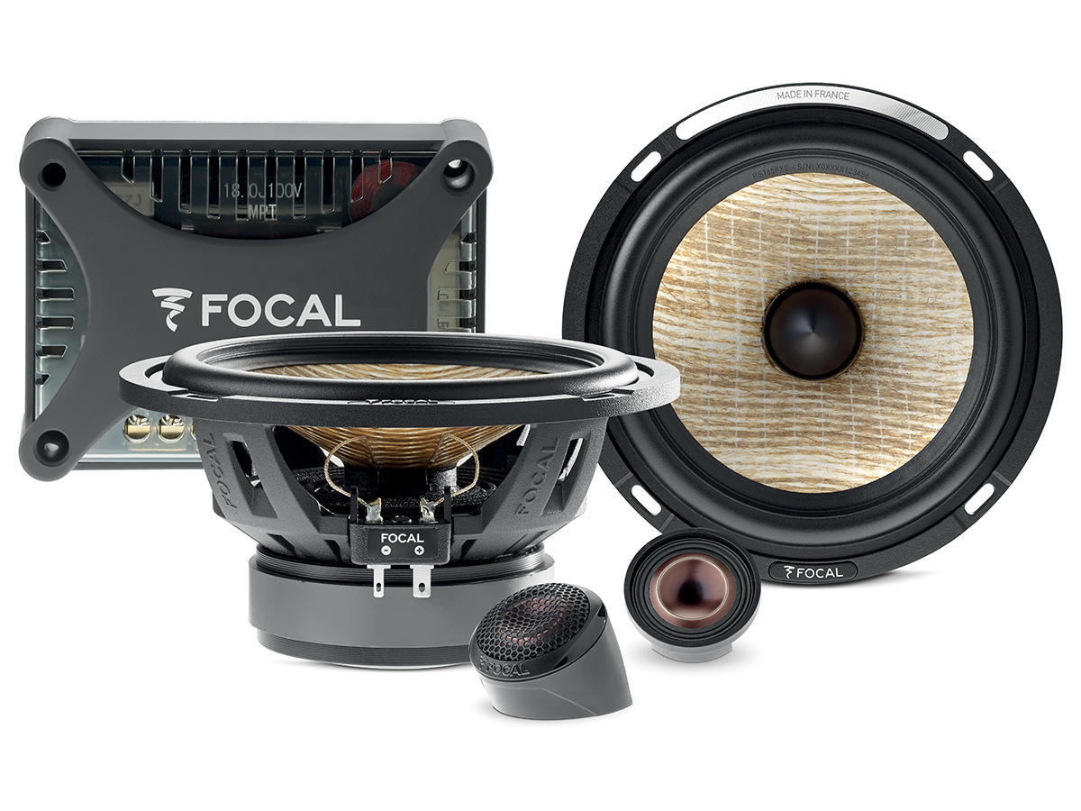 Set boxe auto Focal PS 165 FXE pe 2 căi de 16.5 cm cu con Flax și tweetere TAM