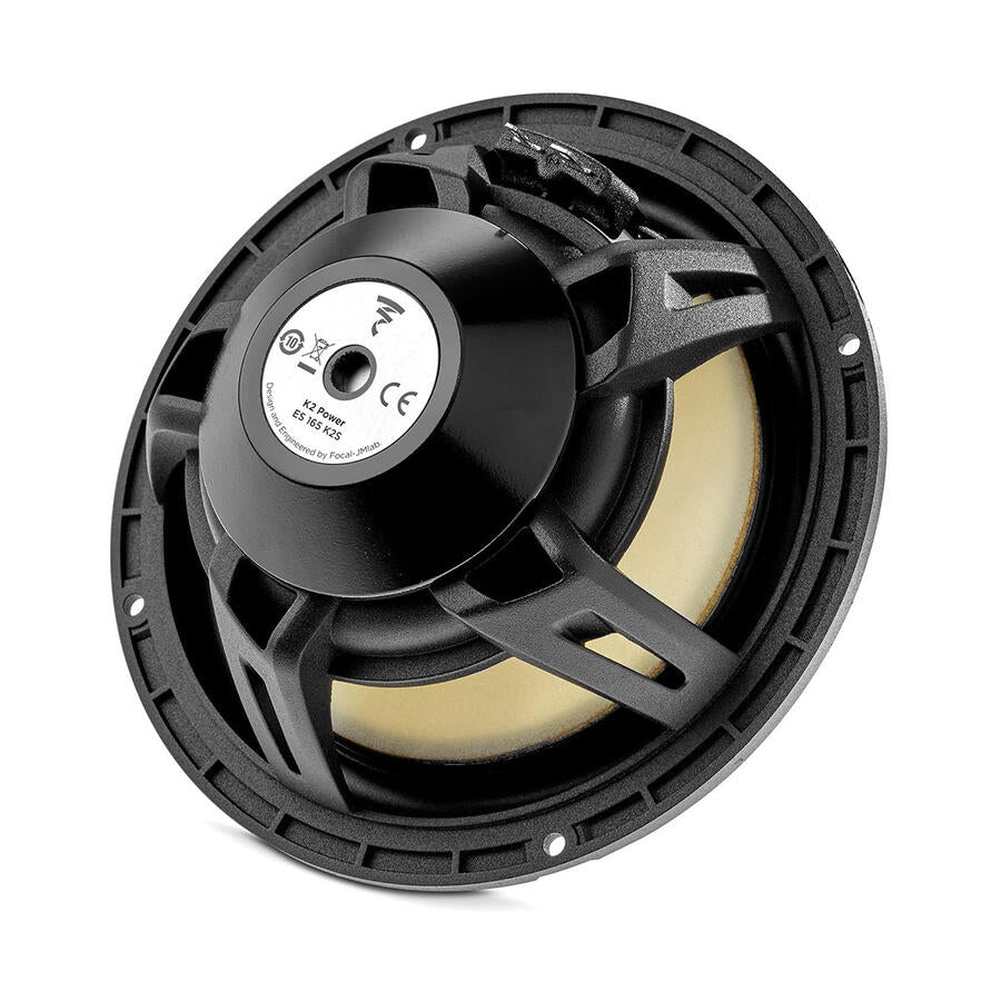Vedere din spate a woofer-ului Focal ES 165 K2S cu magnet de ferită
