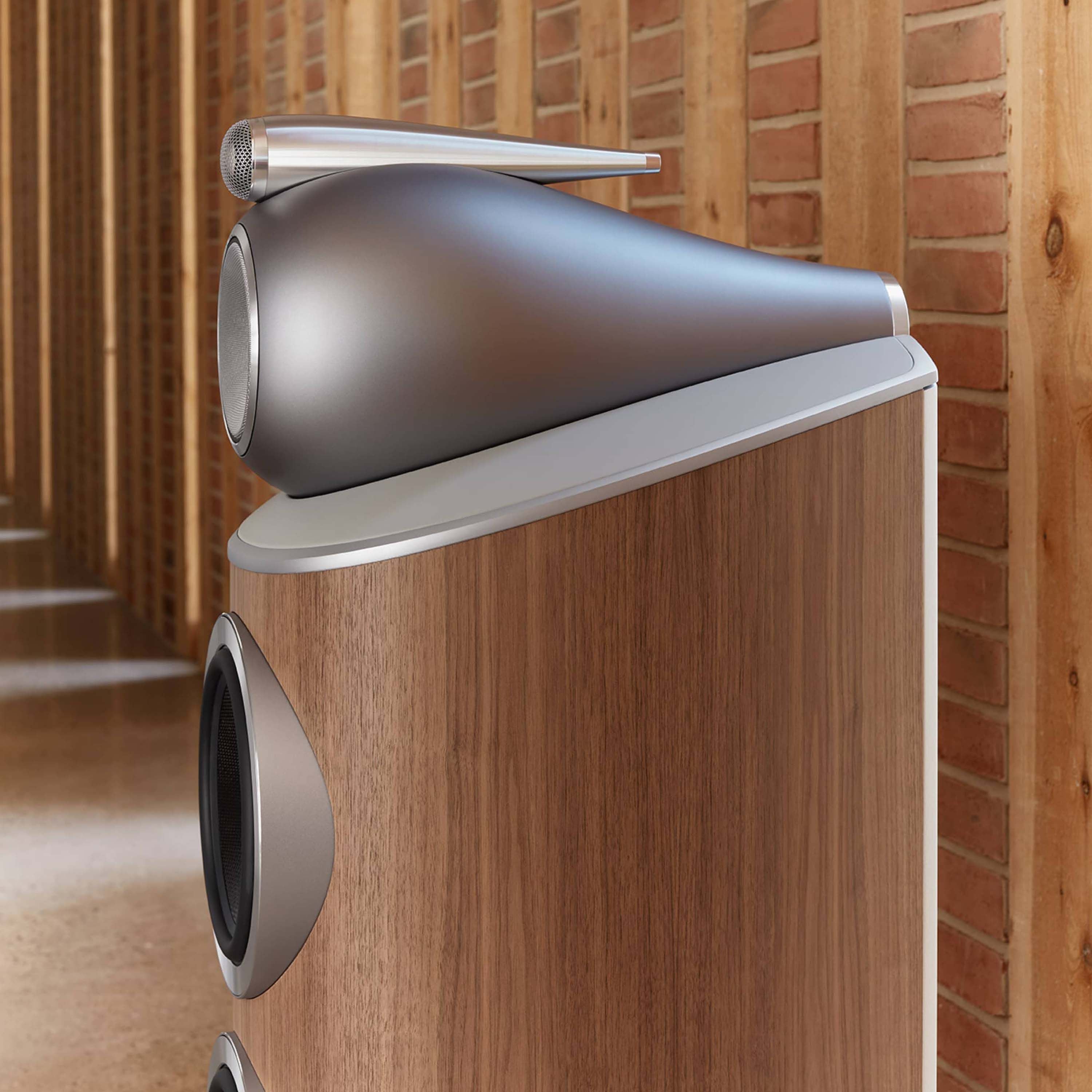 Bowers & Wilkins 802 D4 Boxe de podea - Pereche Satin Walnut, imagine oficiala 6.