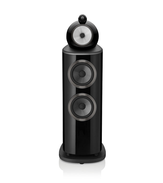 Bowers & Wilkins 802 D4 Boxe de podea - Pereche Gloss Black, imagine oficială.