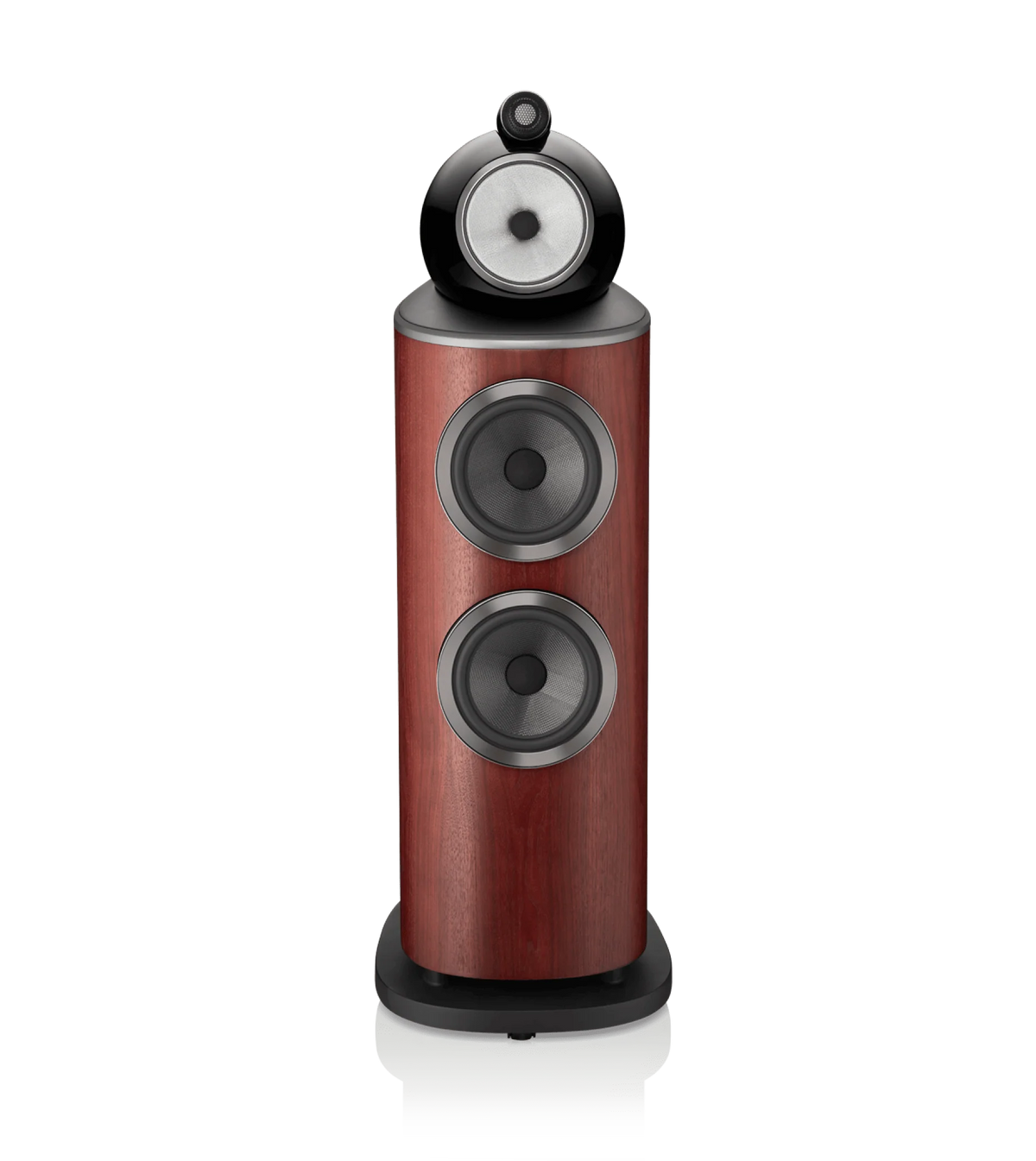 Bowers & Wilkins 802 D4 Boxe de podea - Pereche Satin Rosenut, imagine oficială.