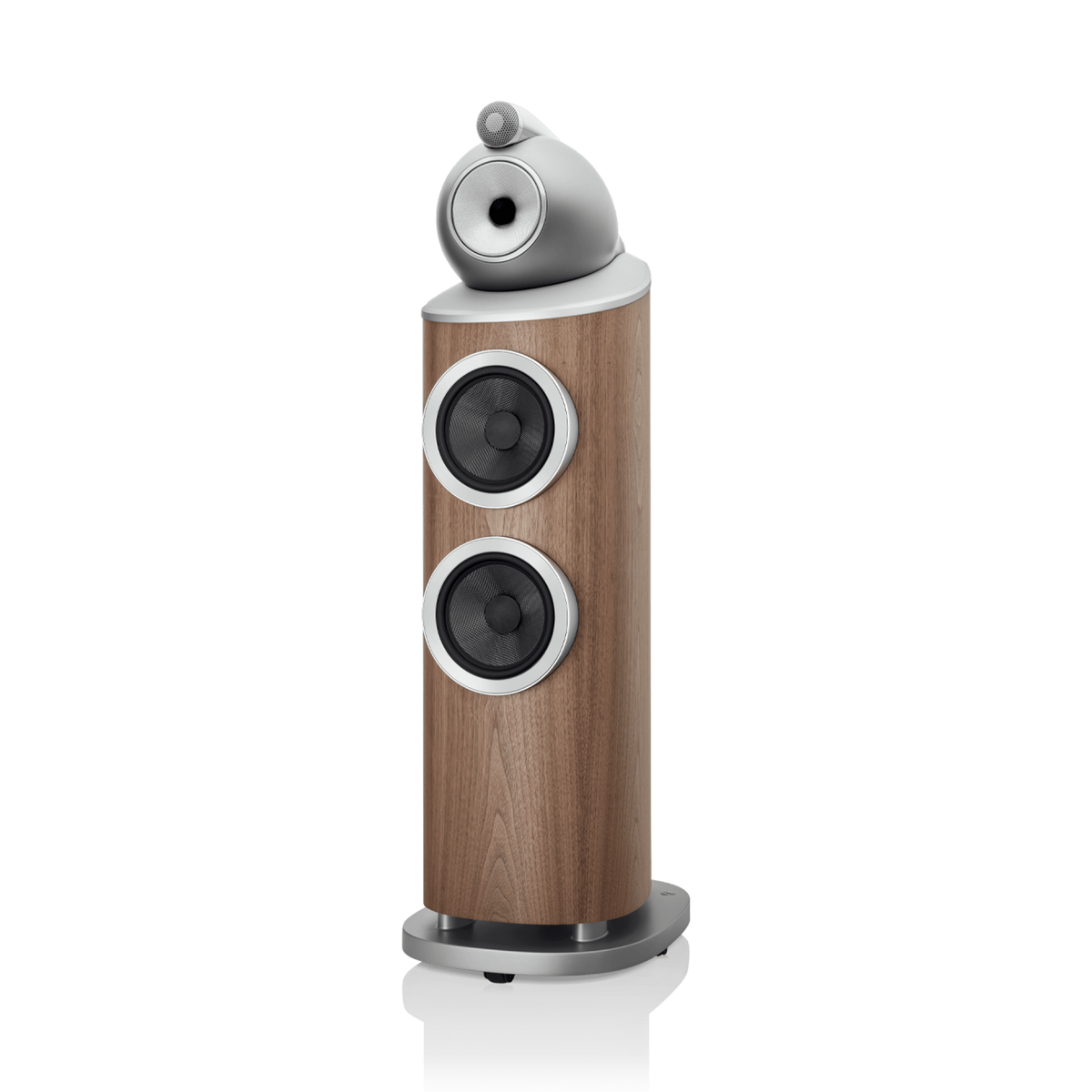 Bowers & Wilkins 803 D4 Boxe de podea - Pereche Satin Walnut, imagine oficiala 1.