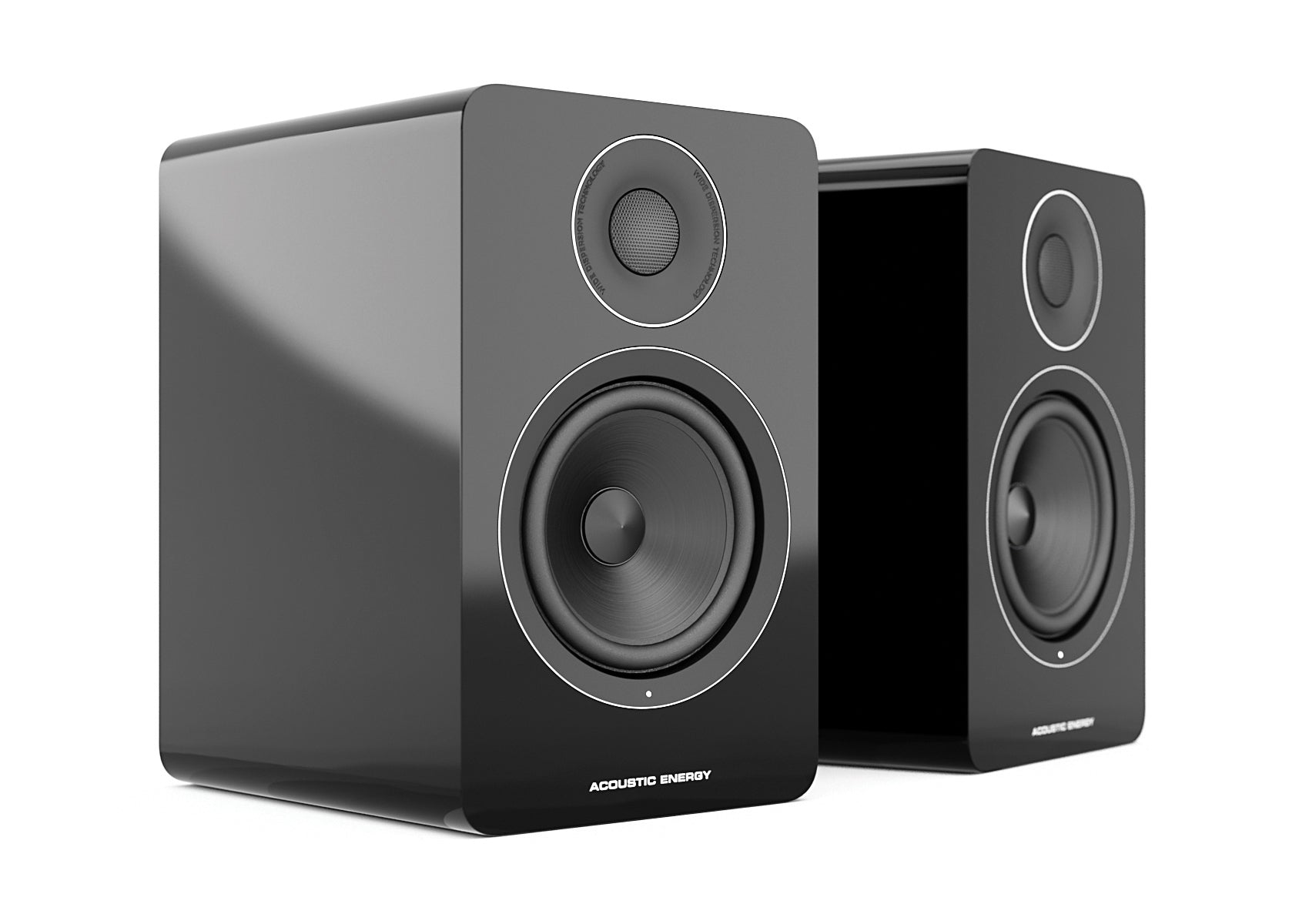 Acoustic Energy AE1 Active Boxe active - Pereche Piano Black, imagine oficială 1.#color_piano-black