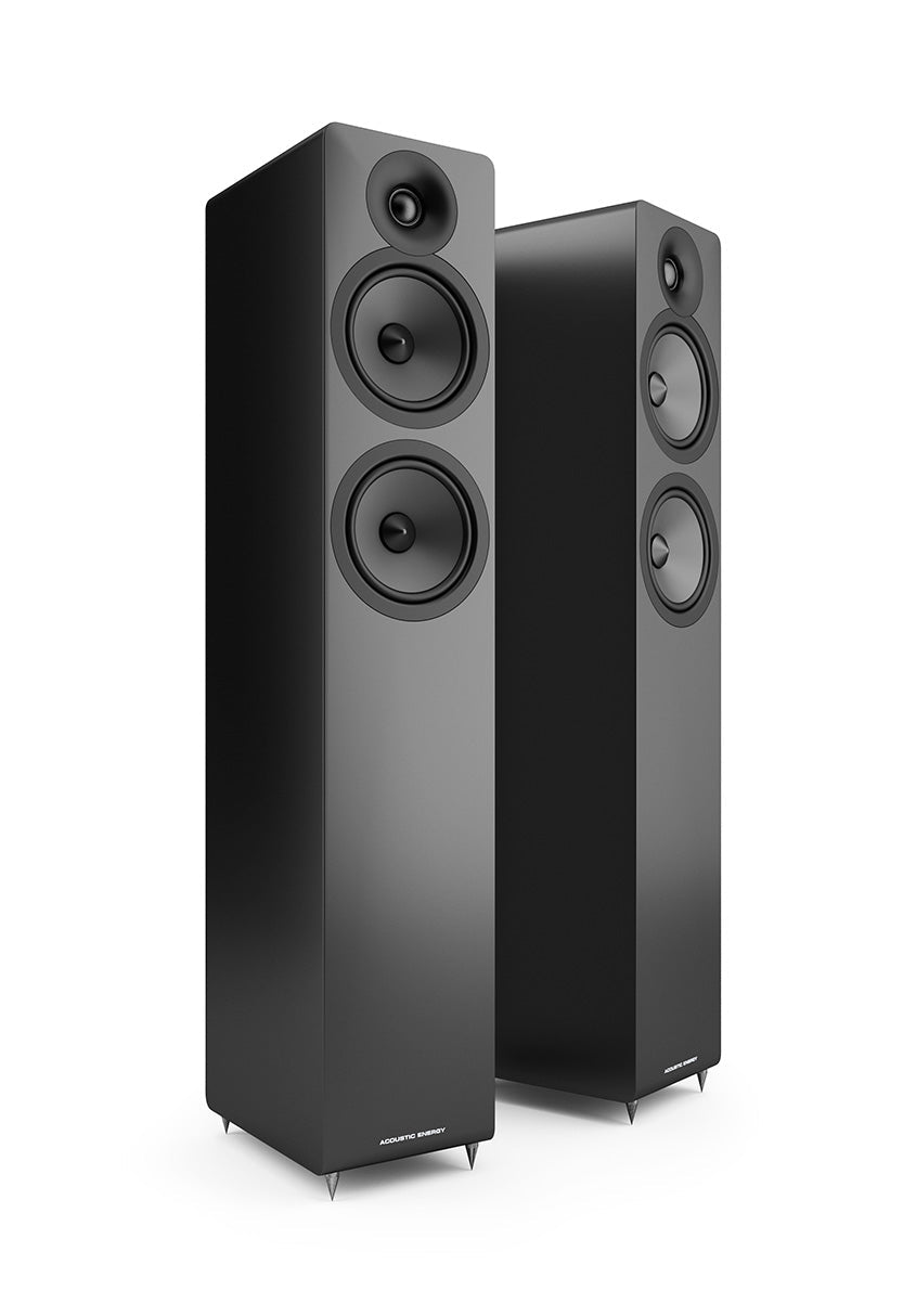 Acoustic Energy AE109.2 Boxe de podea - Pereche Black, imagine oficială 1.#color_black