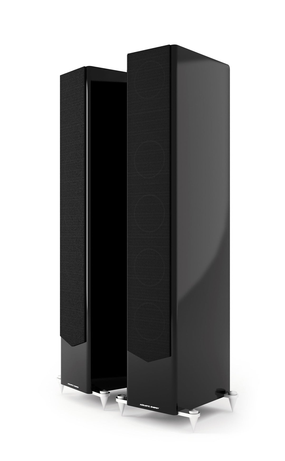 Acoustic Energy AE520 Boxe de podea - Pereche Piano Black Gloss, imagine oficială.