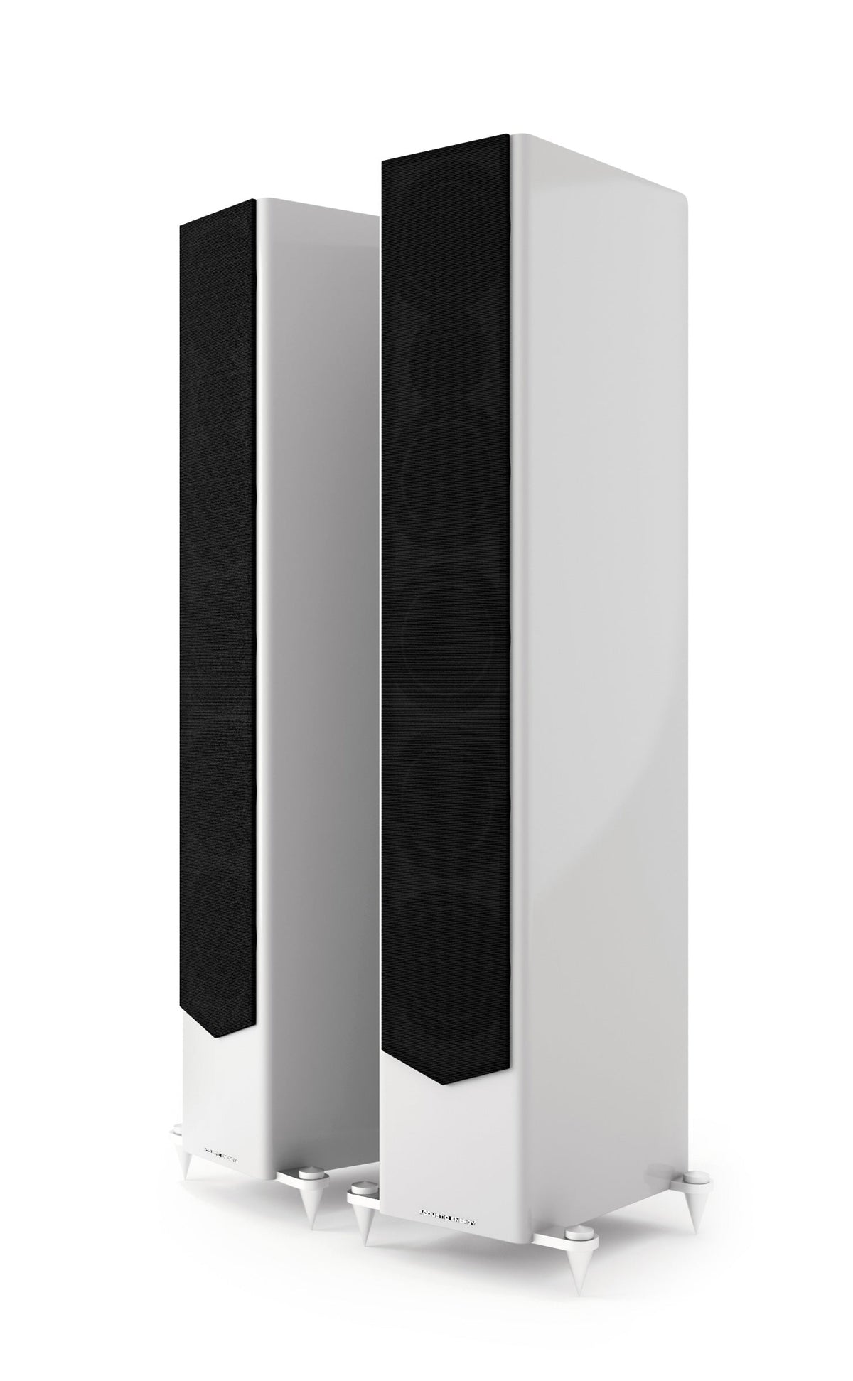 Acoustic Energy AE520 Boxe de podea - Pereche Piano White Gloss, imagine oficială.
