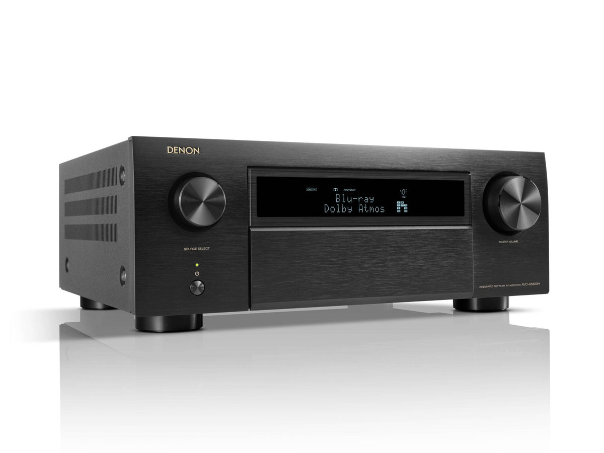 Denon AVC-X6800H Receiver AV Black, imagine oficială.