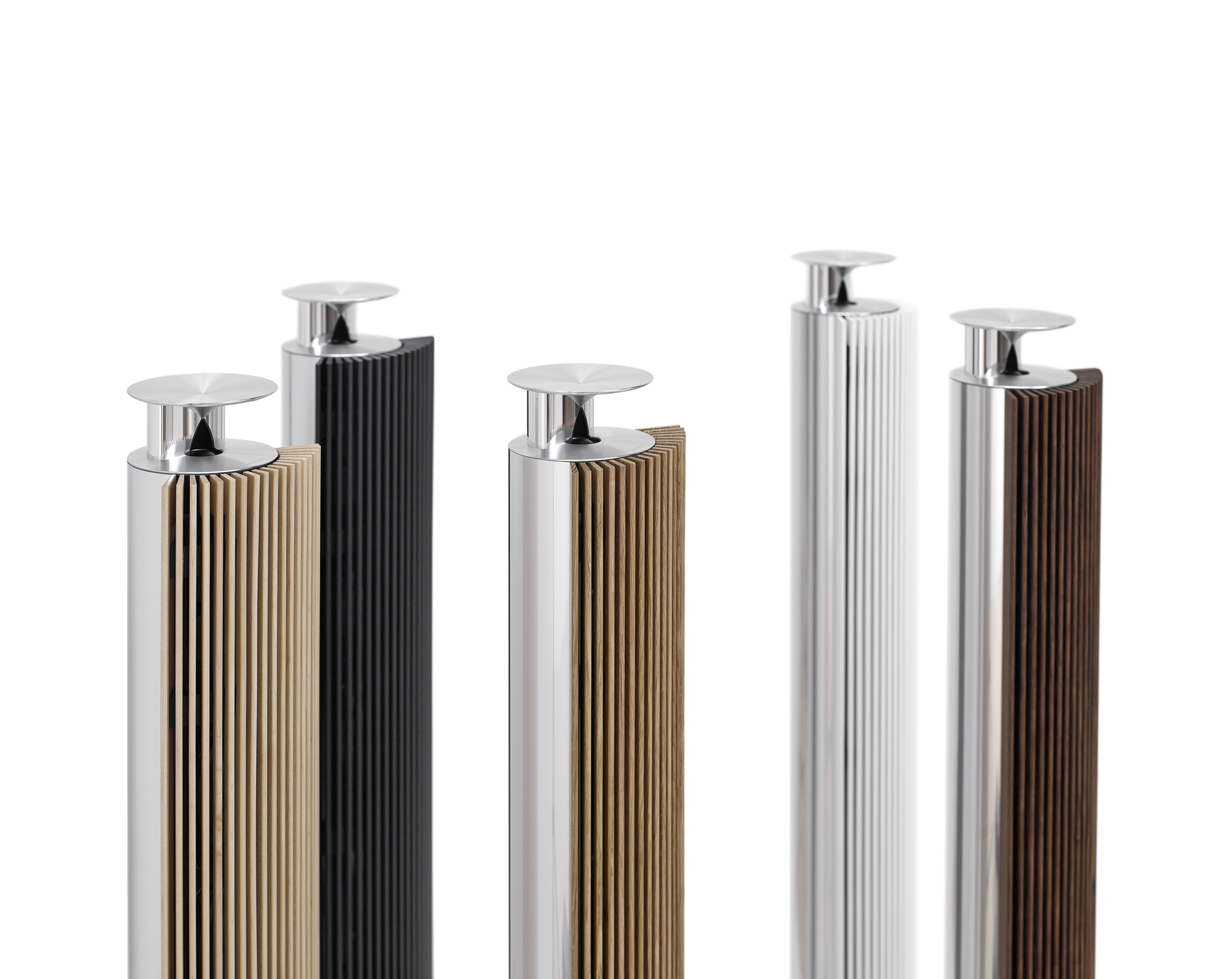 Bang & Olufsen Beolab 18 Boxe active - Pereche Silver Smoked Oak, imagine oficială 1.