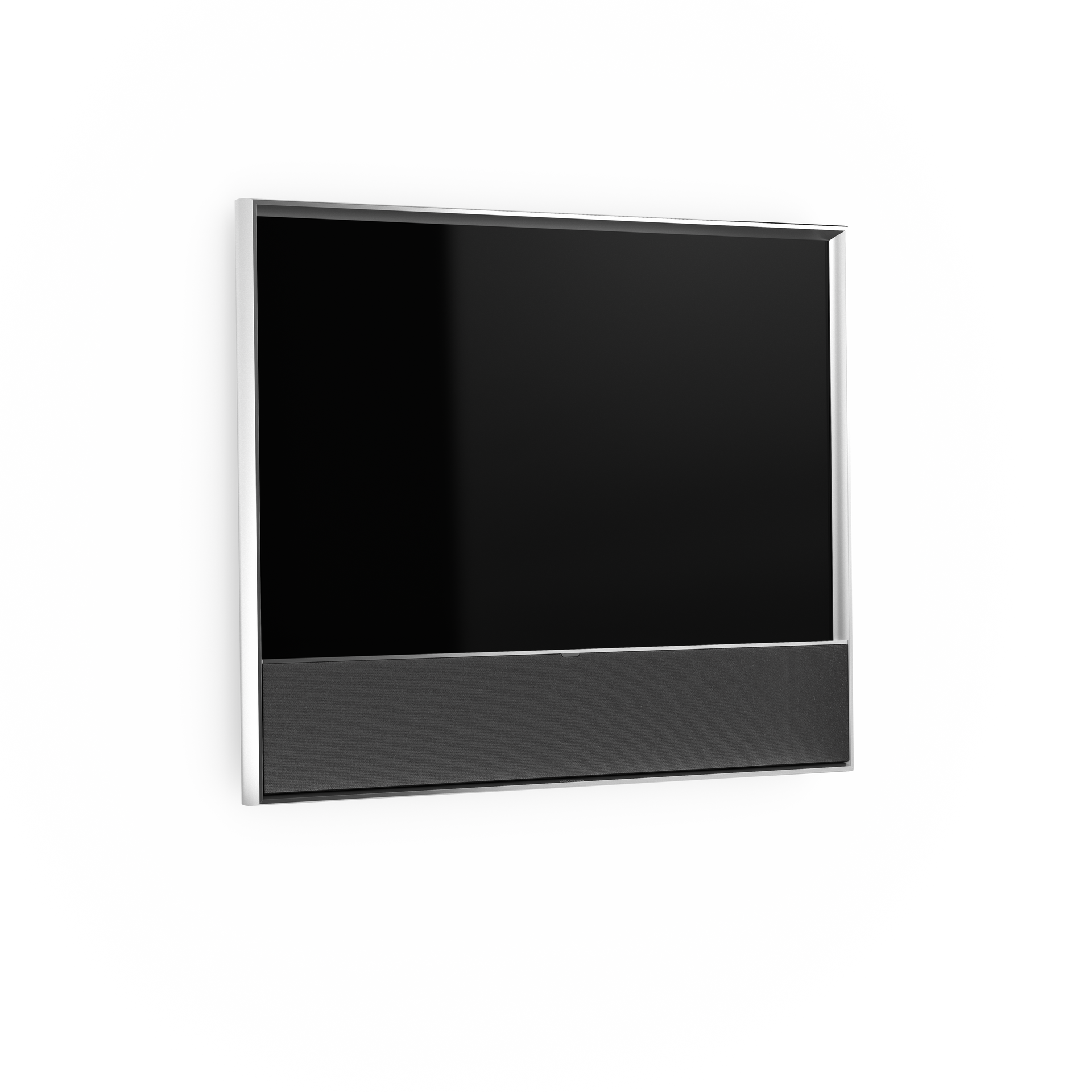 Bang & Olufsen Beovision Contour 48 Televizor OLED și soundbar Grey Melangé / Silver, imagine oficială 1.#color_grey-melang-silver