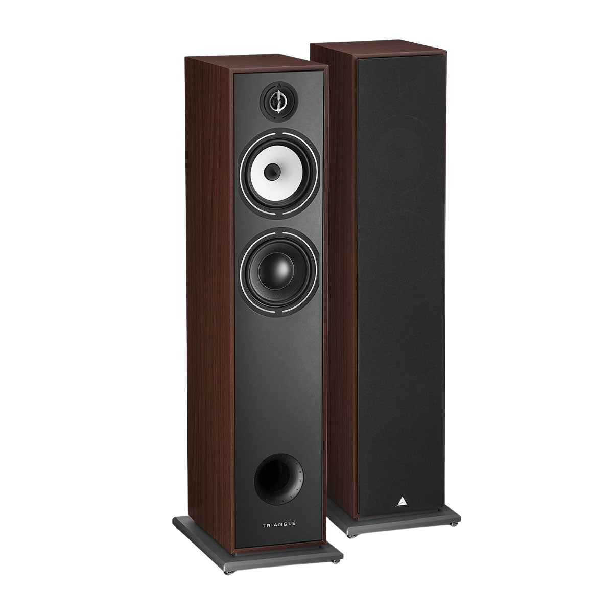 Triangle Borea BR07 Boxe de podea - Pereche Walnut, imagine oficială.