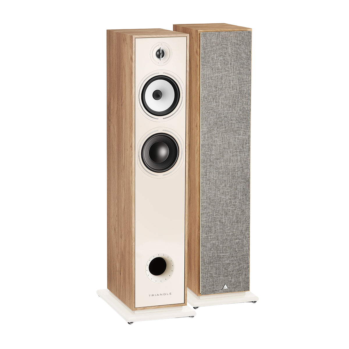 Triangle Borea BR07 Boxe de podea - Pereche Light Oak, imagine oficială.