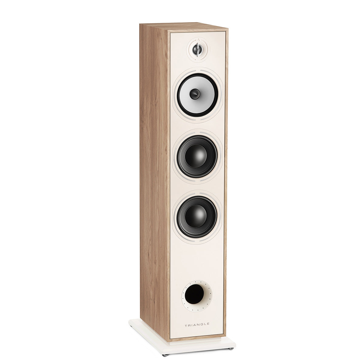 Triangle Borea BR08 Boxe de podea - Pereche Light Oak, imagine oficială.