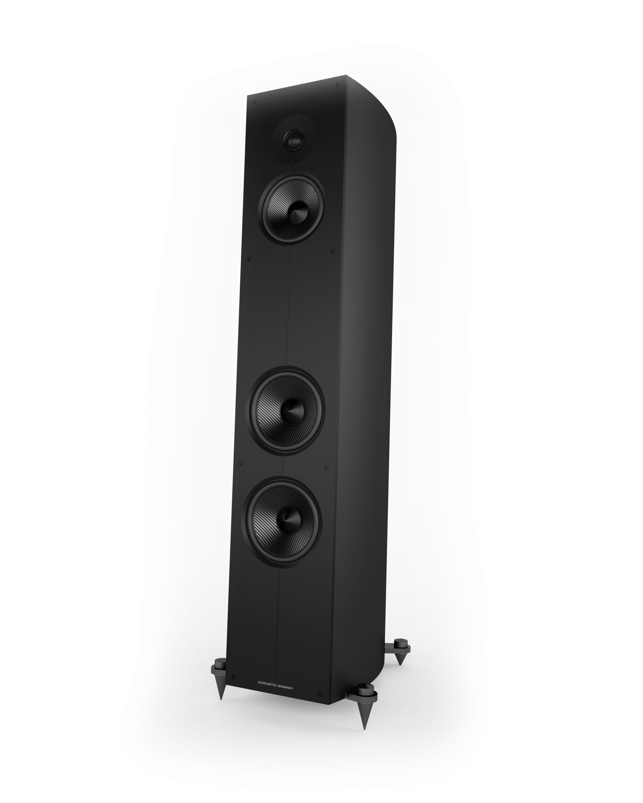 Acoustic Energy Corinium Boxe de podea - Pereche Matte Black, imagine oficială 1.