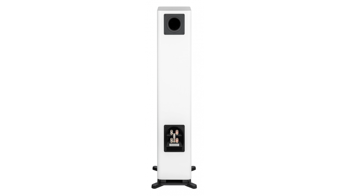 Elac Solano FS 287.2 Boxe de podea - Pereche White HG, imagine oficială.