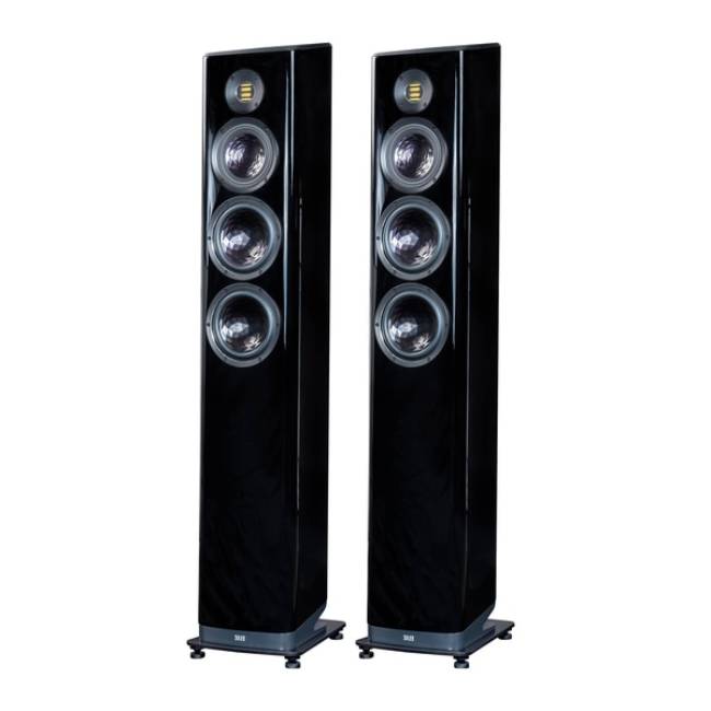 Elac Vela FS 409.2 Boxe de podea - Pereche Black, imagine oficială.