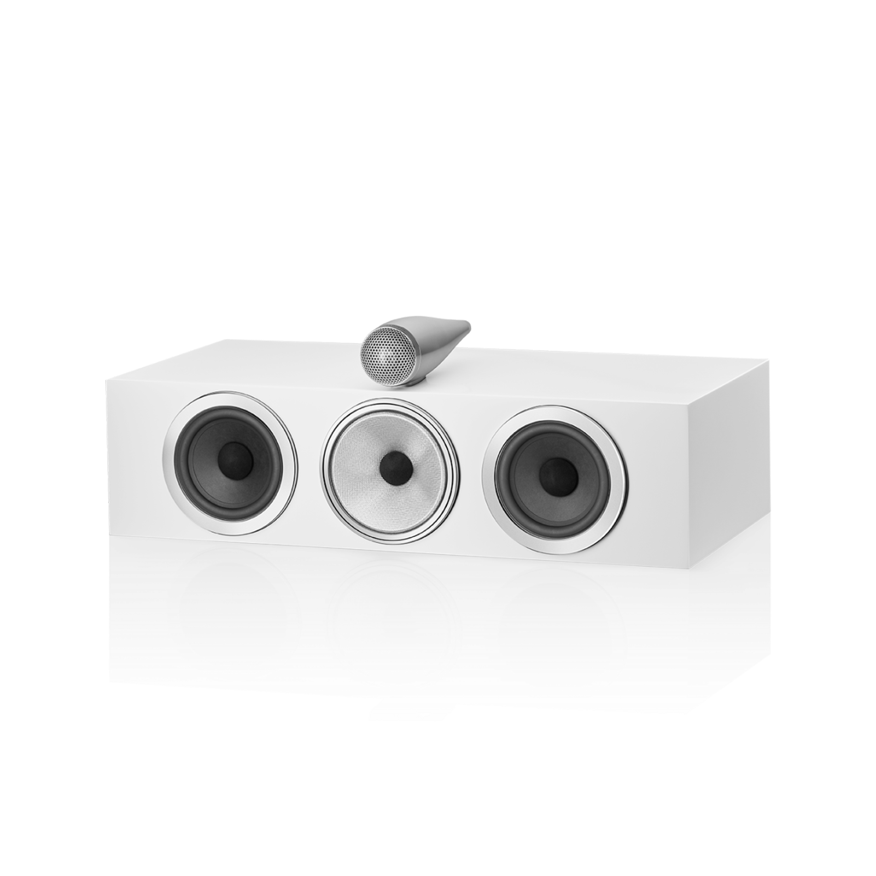 Bowers & Wilkins HTM72 S3 Boxa centru Satin White, imagine oficială.