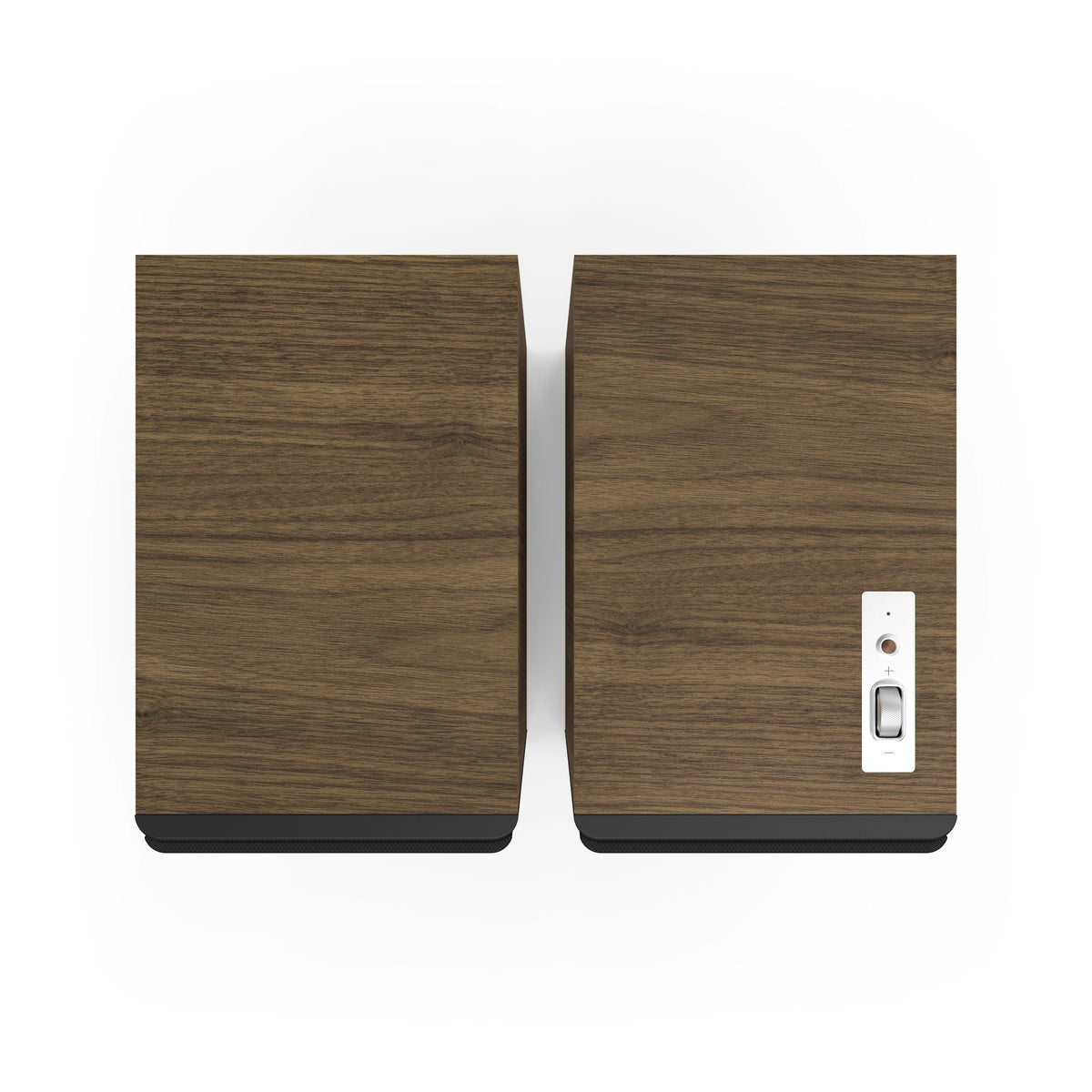 Klipsch The Nines II Boxe active - Pereche, finisaj Walnut, vedere de sus.