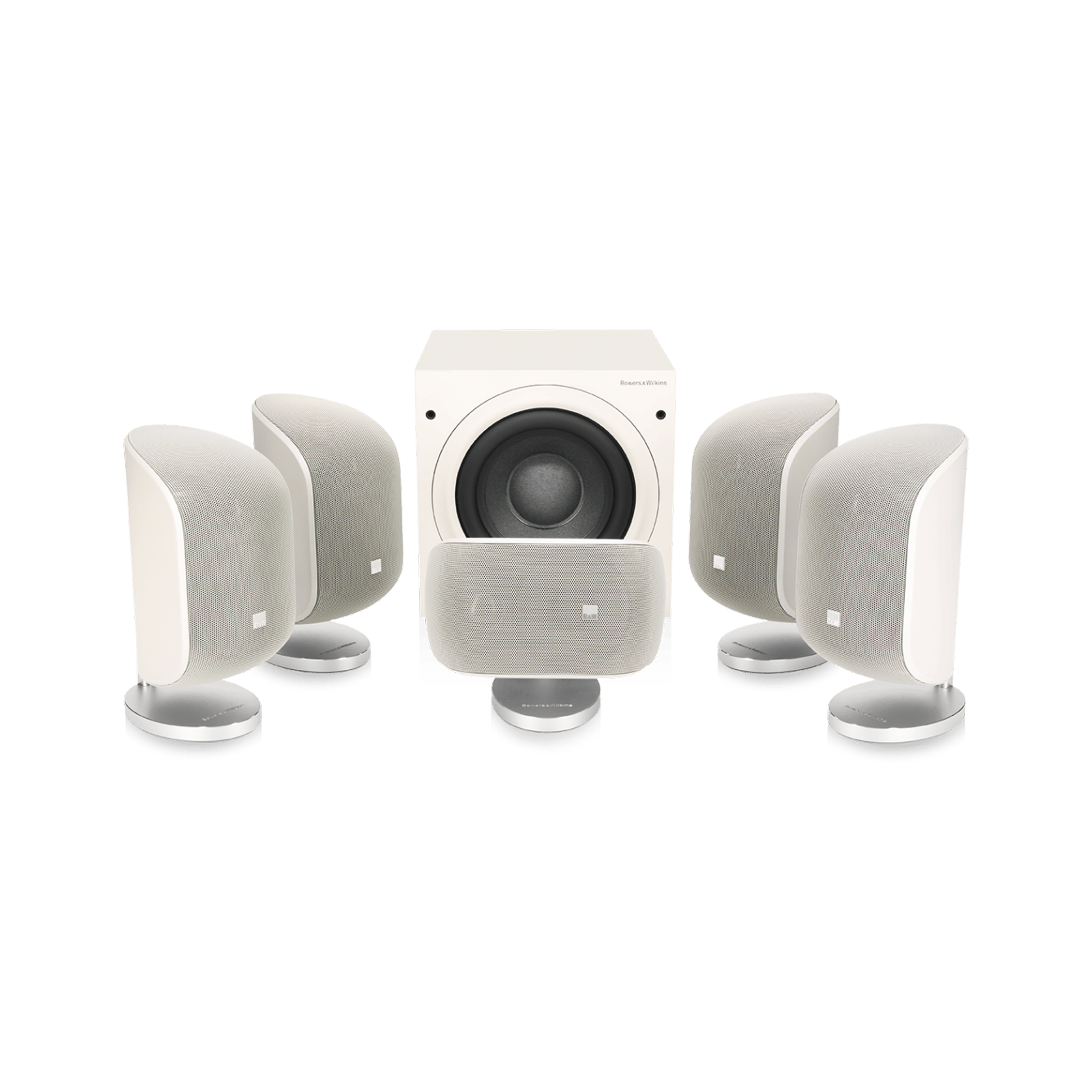 Bowers & Wilkins MT-50 Sistem 5.1 White, imagine oficială 1.