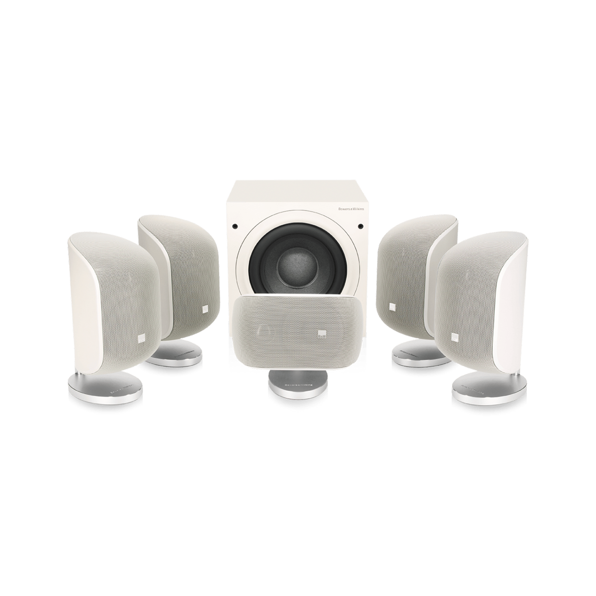 Bowers & Wilkins MT-50 Sistem 5.1 White, imagine oficiala 2.