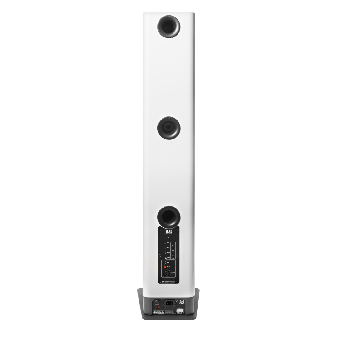 Elac Navis ARF51 Boxe active de podea - Pereche, vedere din spate.