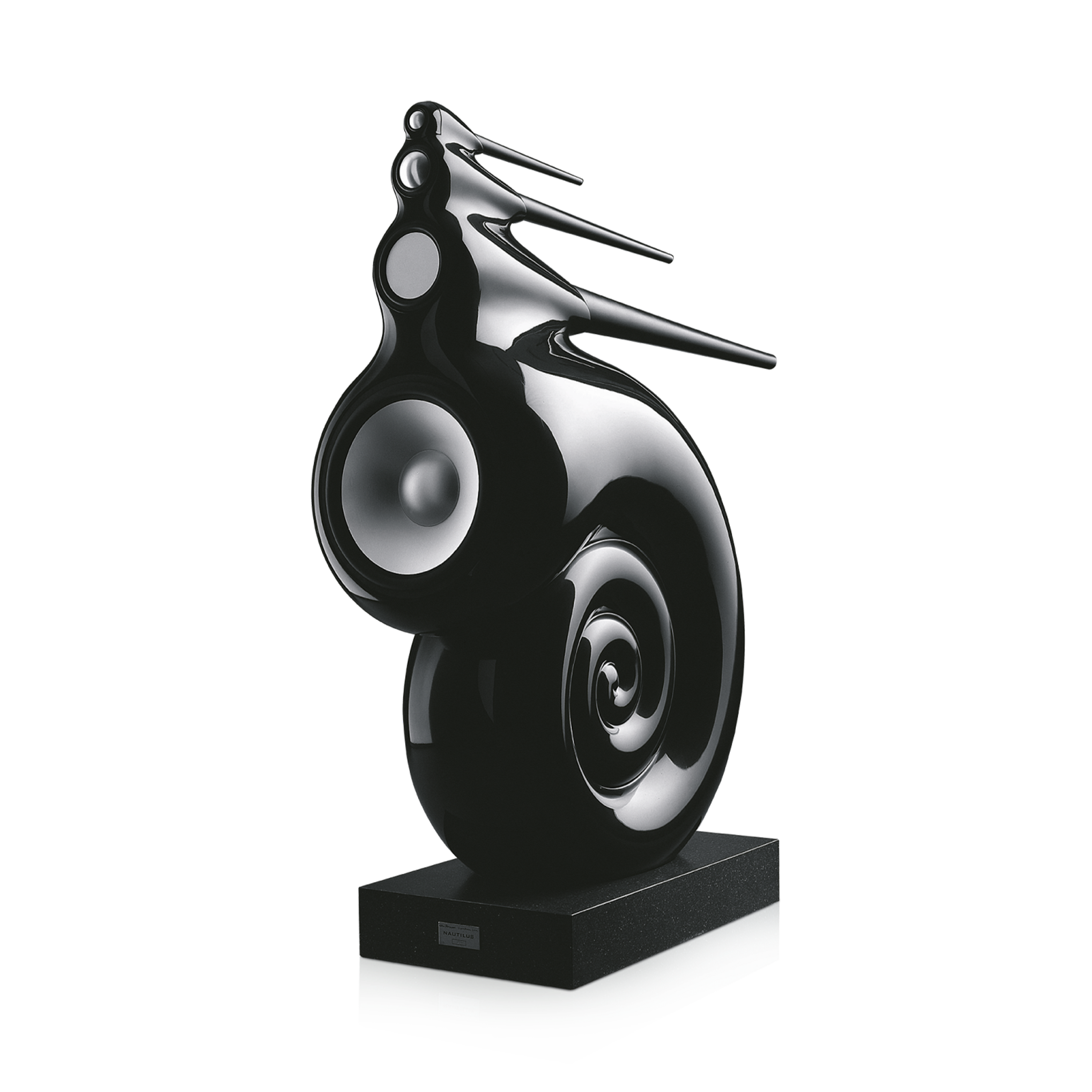 Bowers & Wilkins Nautilus Boxe de podea - Pereche Black, imagine oficiala 1.#color_black