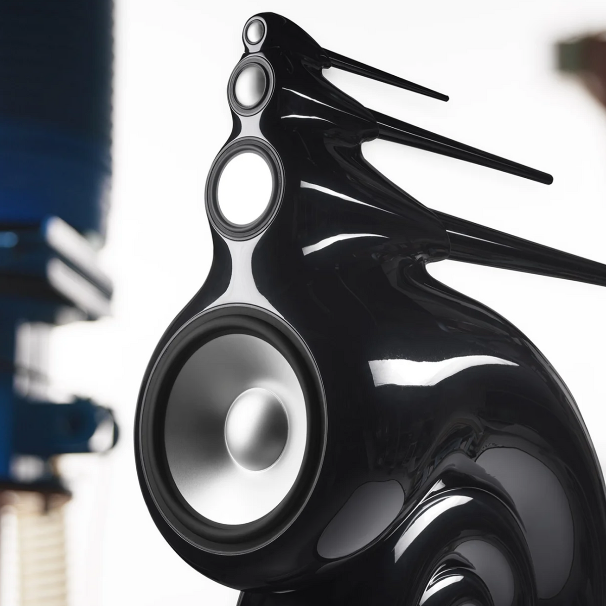 Bowers & Wilkins Nautilus Boxe de podea - Pereche Black, imagine oficială.