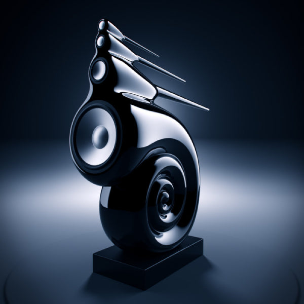 Bowers & Wilkins Nautilus Boxe de podea - Pereche Midnight Blue, imagine oficială.