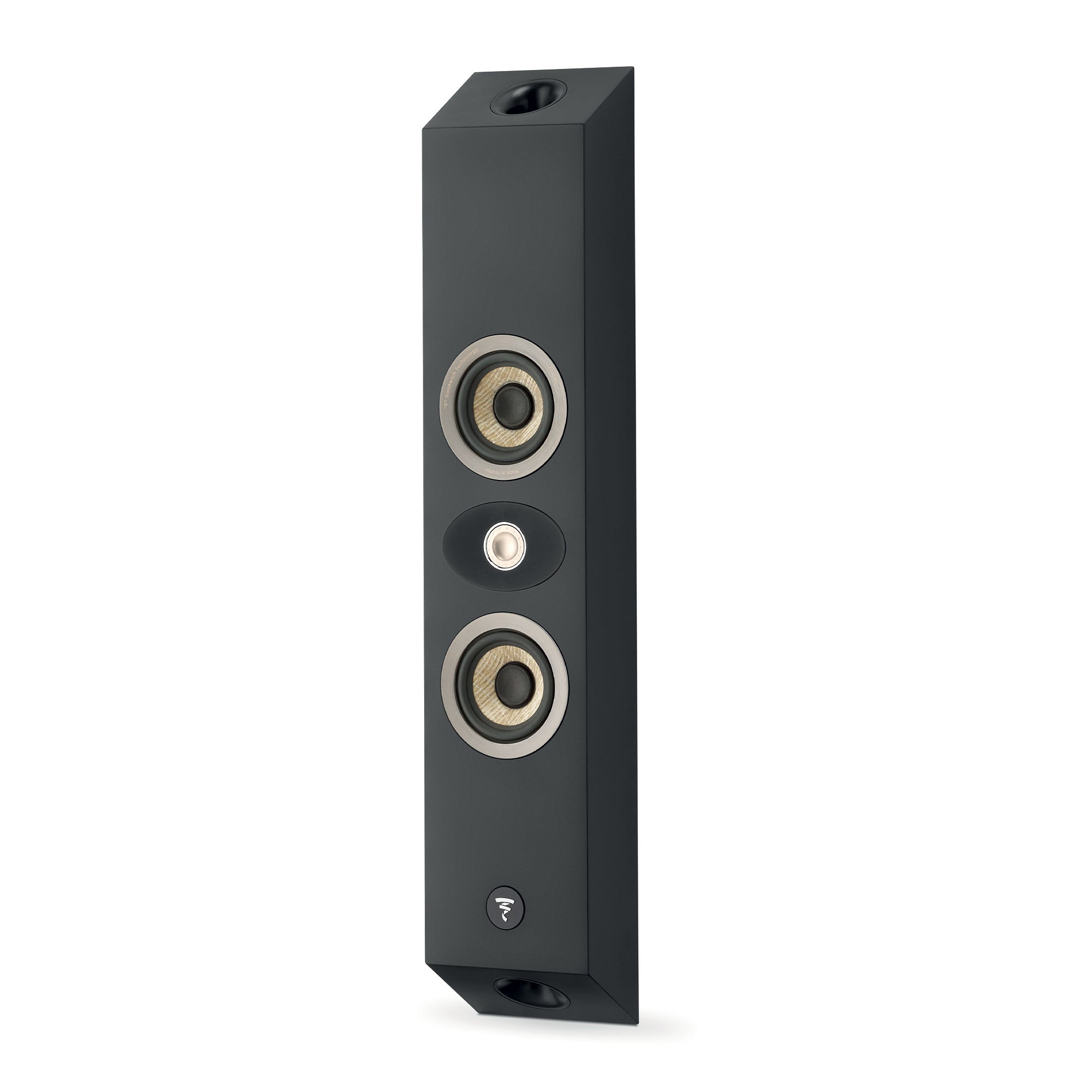 Focal On Wall 301 Boxă Aparentă de Perete 2 Căi cu Flax Black, imagine oficială.