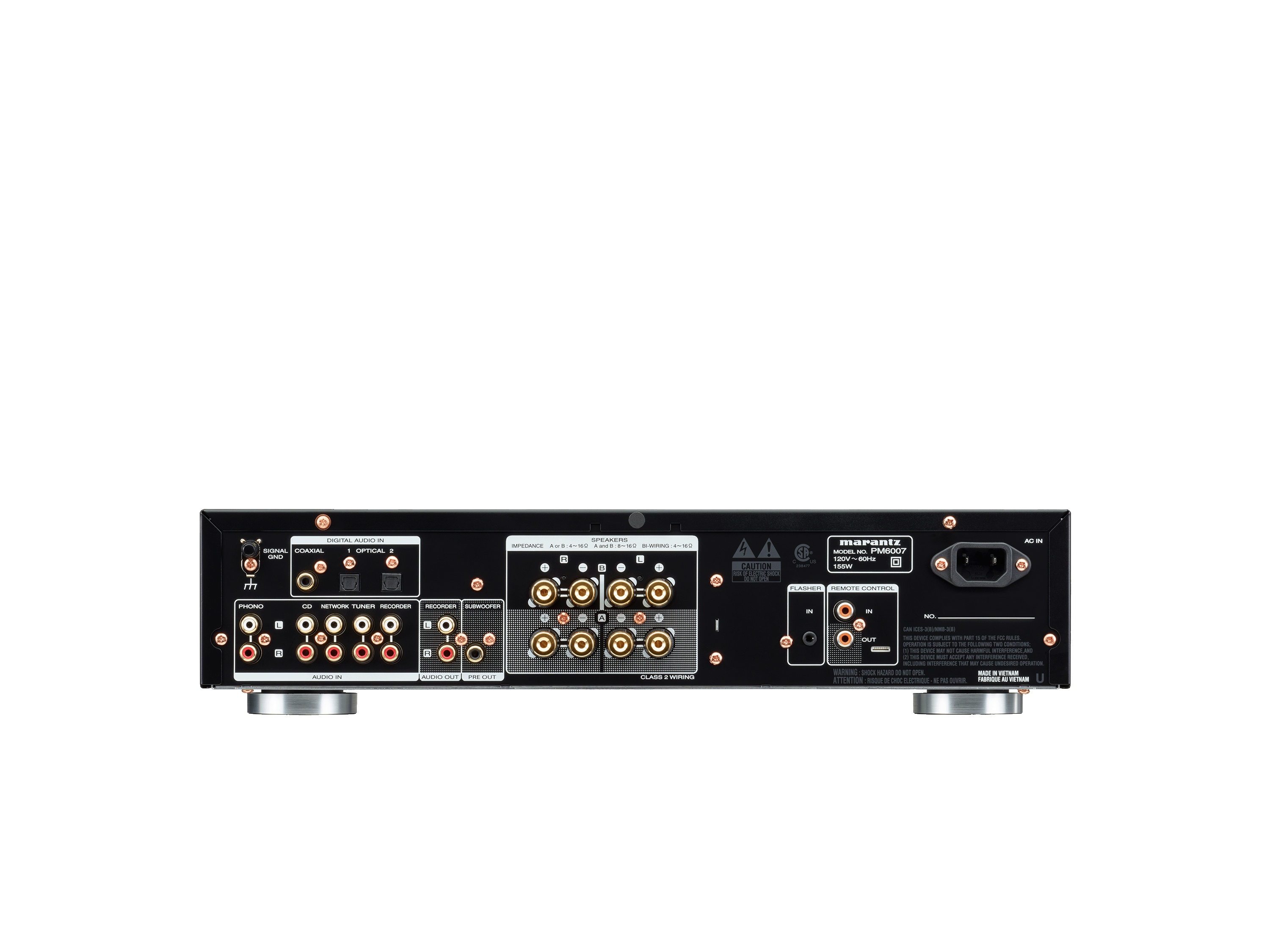 Marantz PM6007 Amplificator Black, imagine oficială.