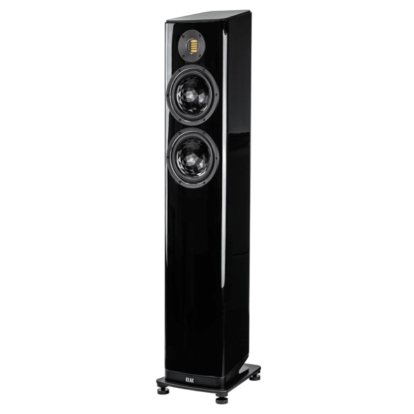 Elac Vela FS 408.2 Boxe de podea - Pereche Black, imagine oficială.