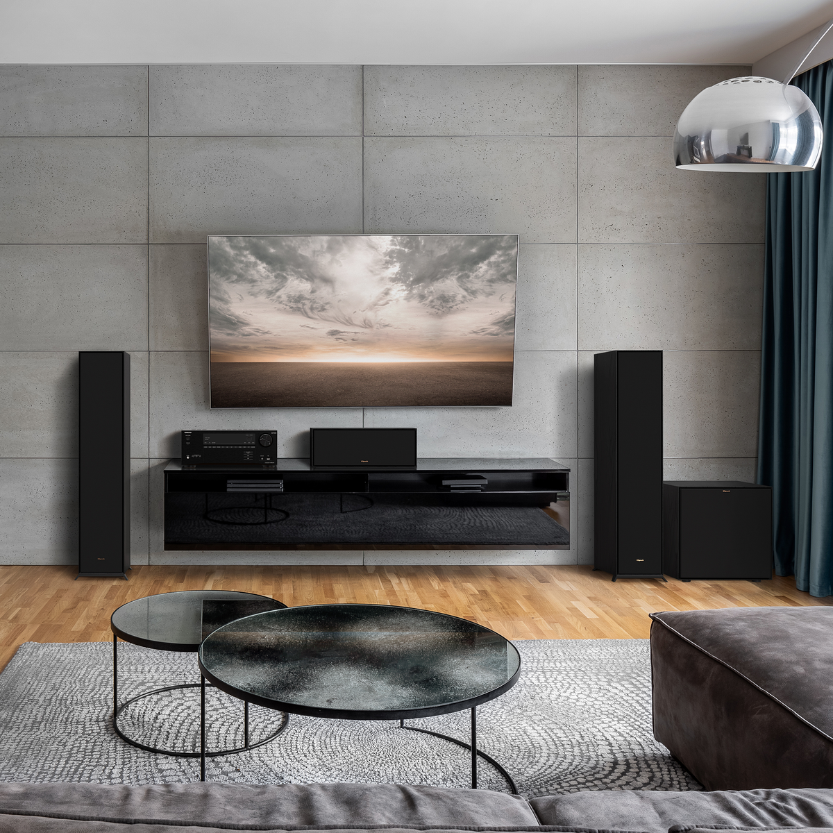 Klipsch R-605FA Boxe de podea Dolby Atmos - Pereche, imagine oficială.