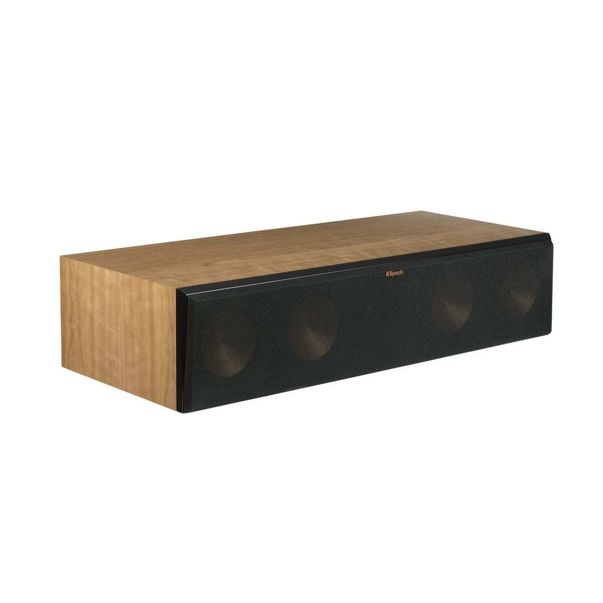 Klipsch RC-64 III Boxă centru, finisaj Natural Cherry, vedere din unghi.