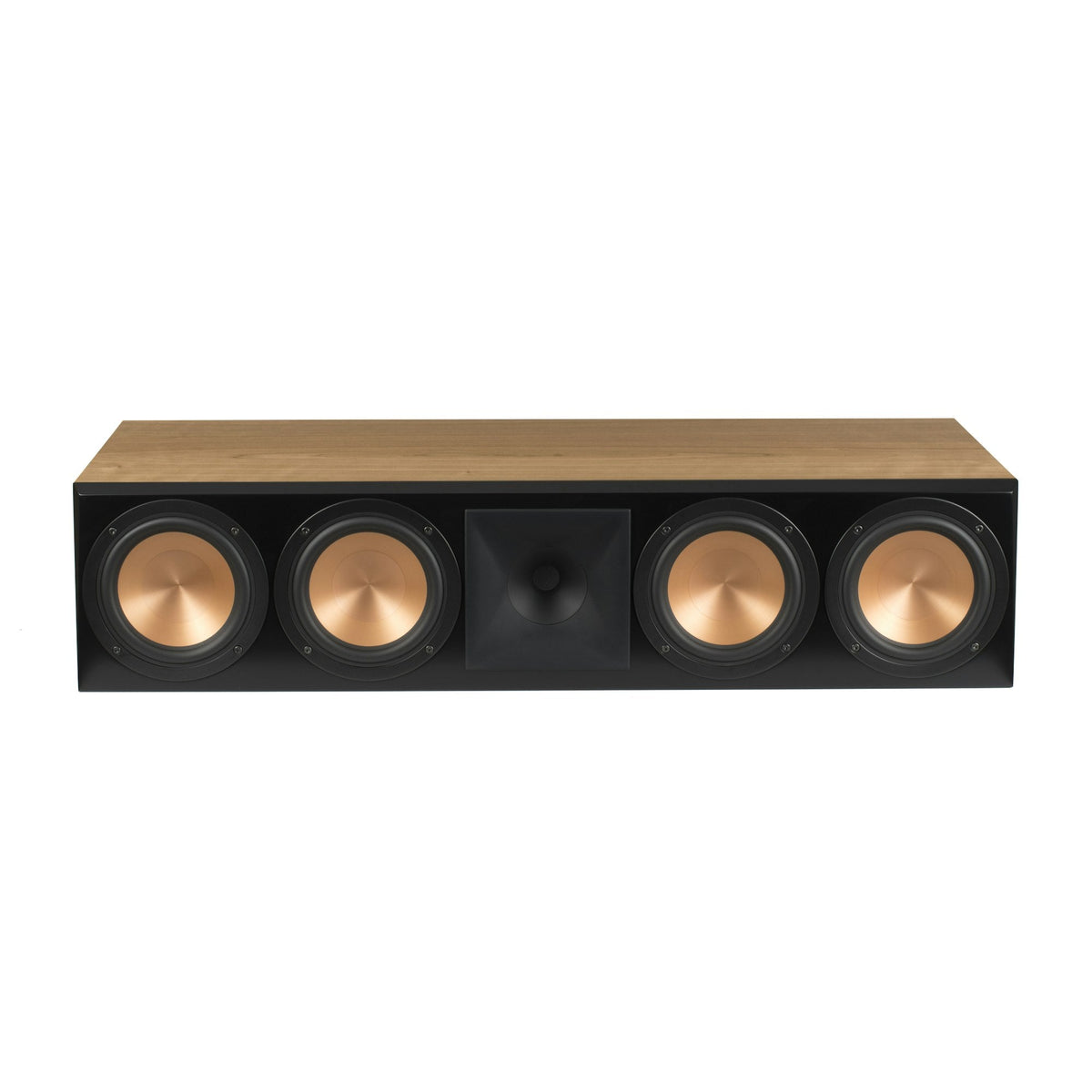 Klipsch RC-64 III Boxă centru, finisaj Natural Cherry, vedere frontală.