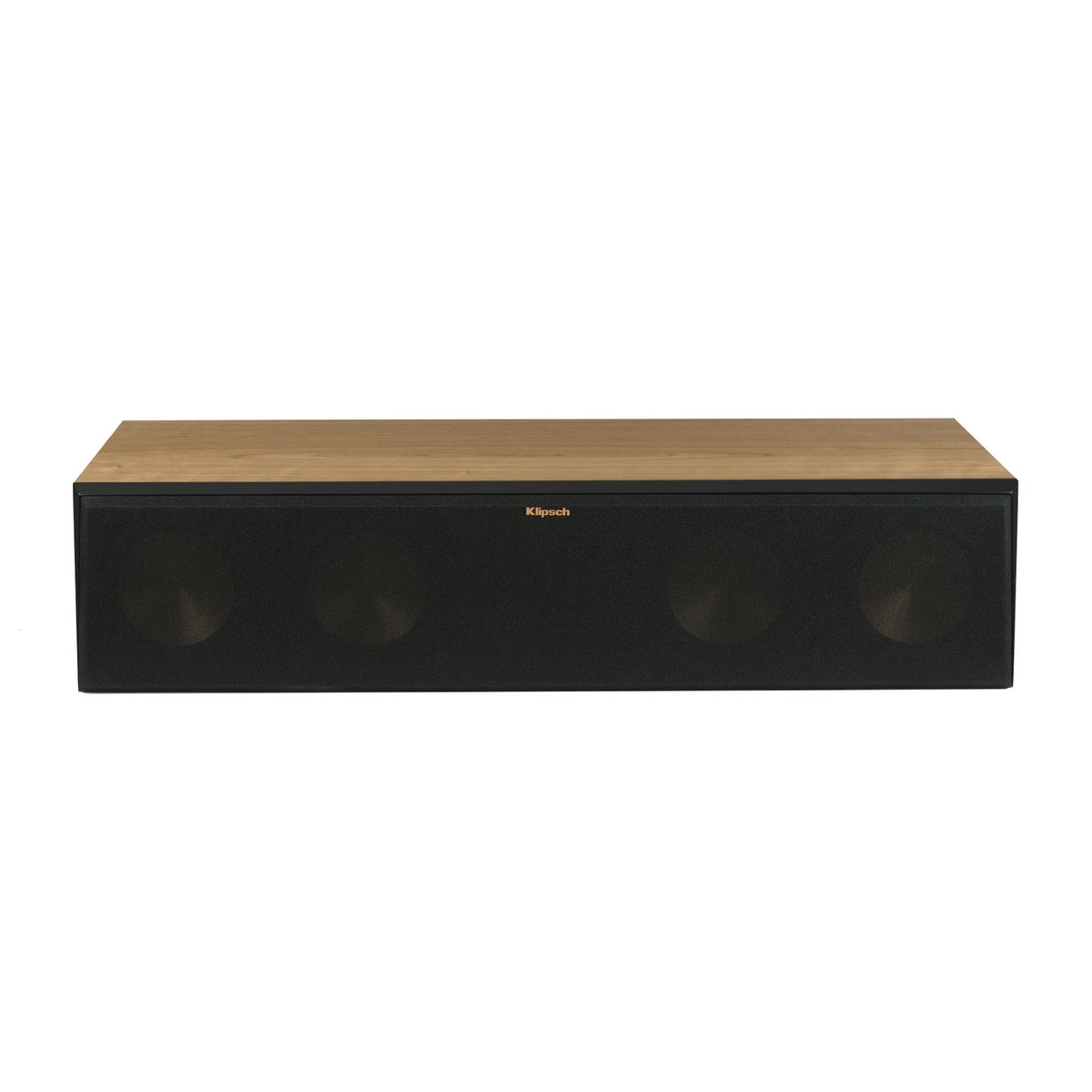 Klipsch RC-64 III Boxă centru, finisaj Natural Cherry, vedere frontală.