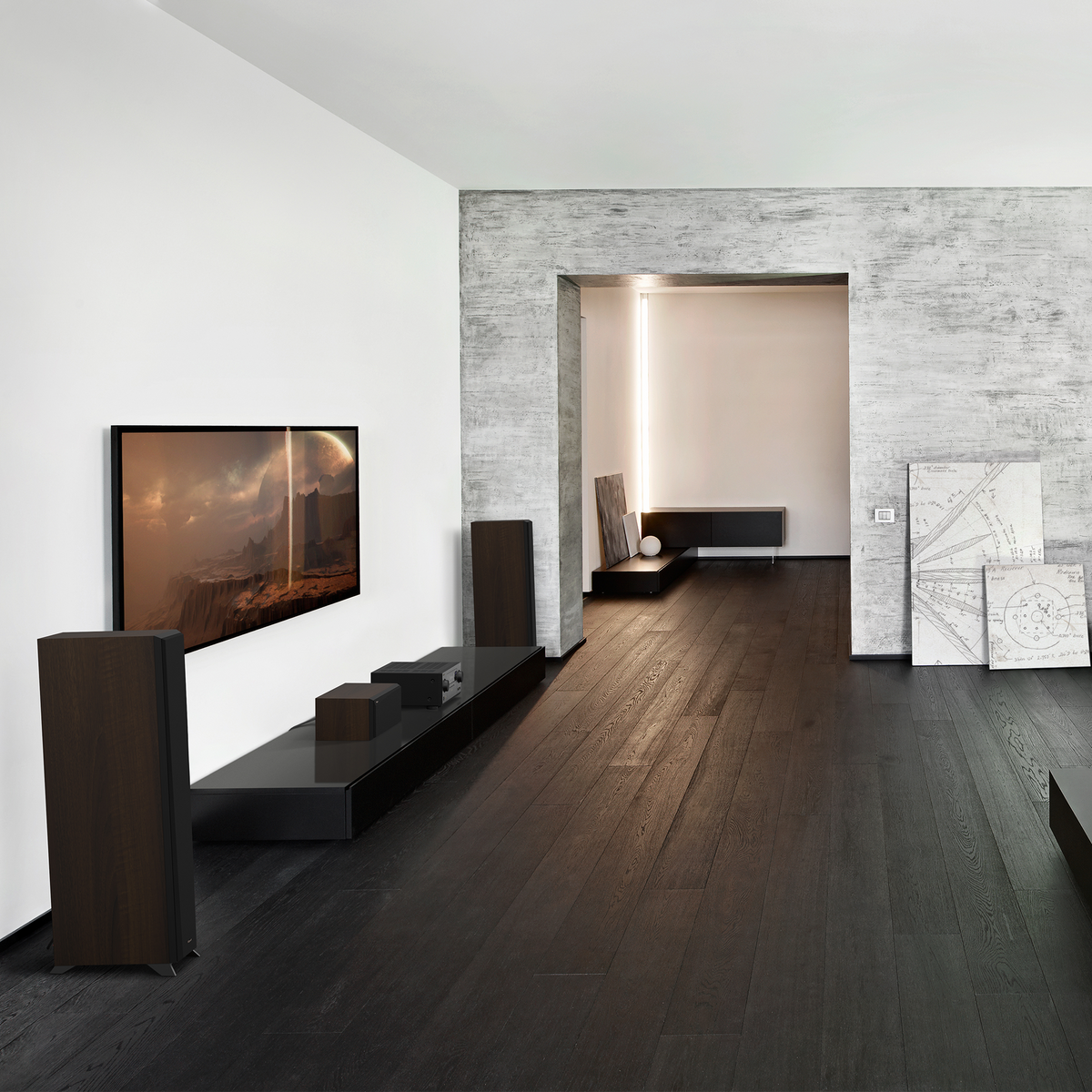 Klipsch RP-5000F II Boxe de podea - Pereche, finisaj Ebony, imagine oficială.