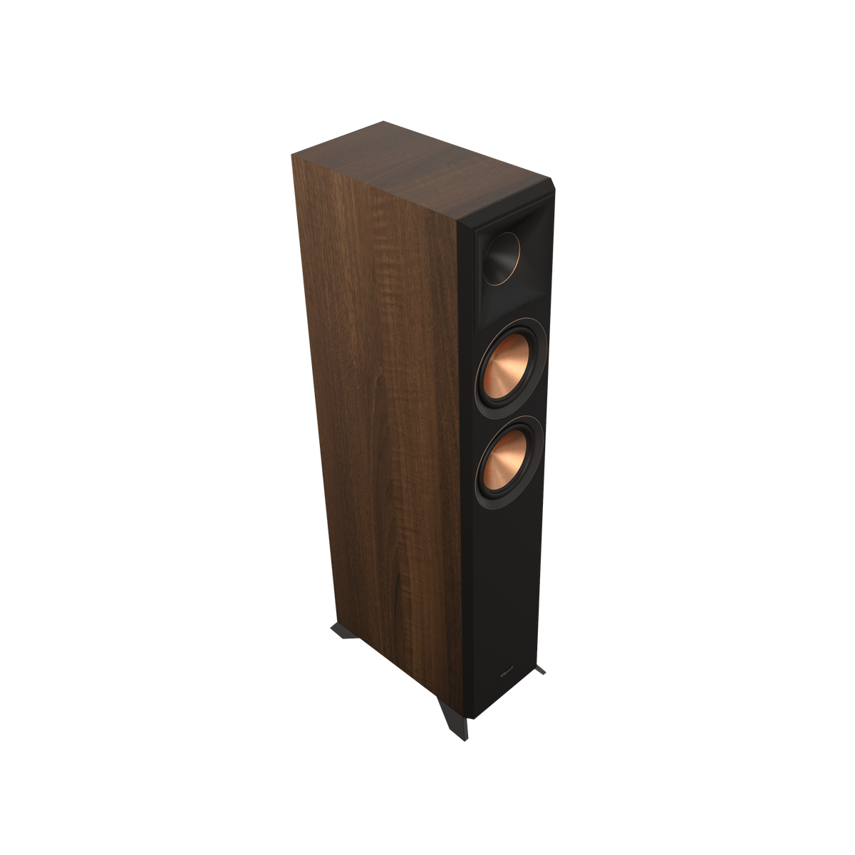 Klipsch RP-5000F II Boxe de podea - Pereche, finisaj Walnut, fără grilă.
