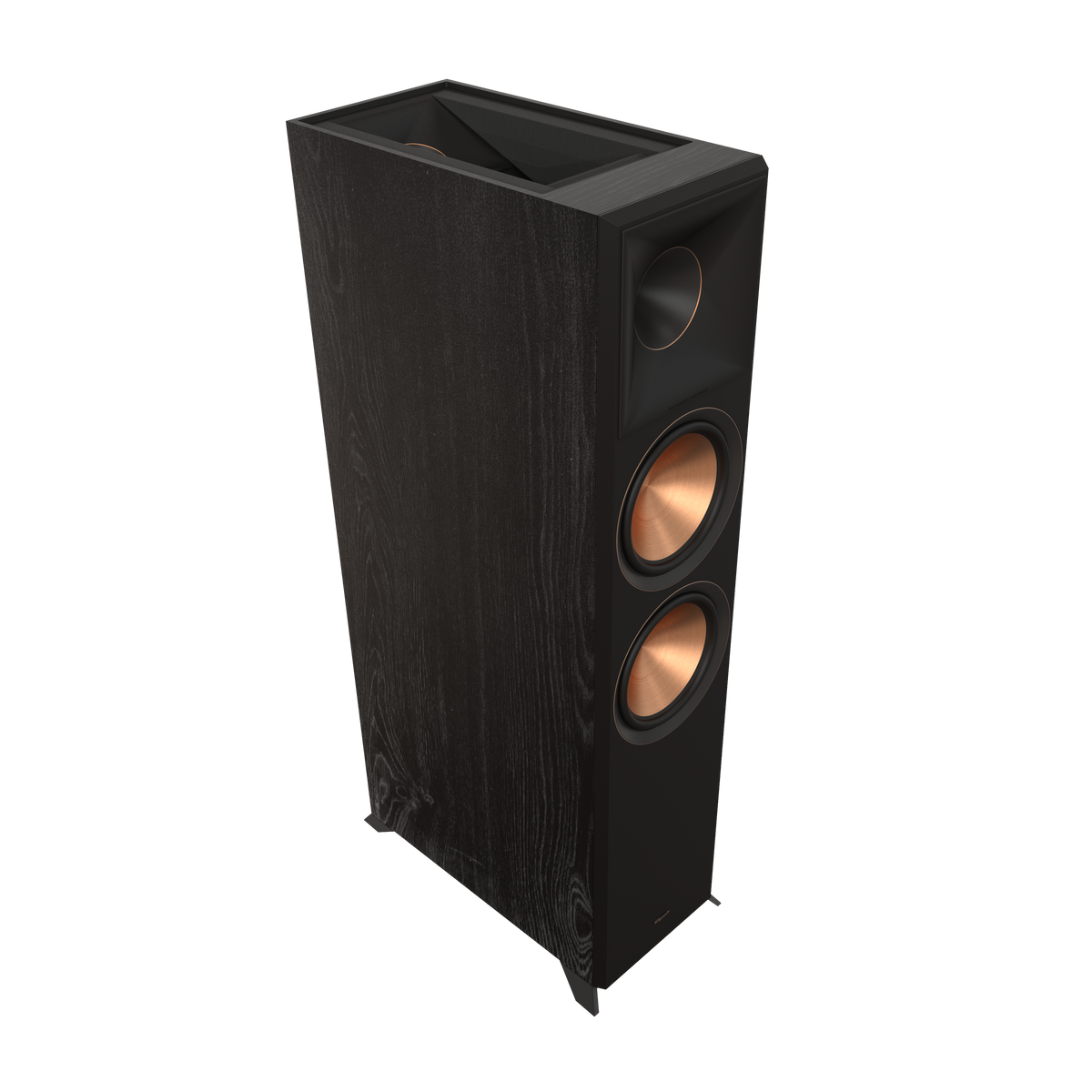 Klipsch RP-8060FA II Boxe de podea Dolby Atmos - Pereche, finisaj Ebony, fără grilă.