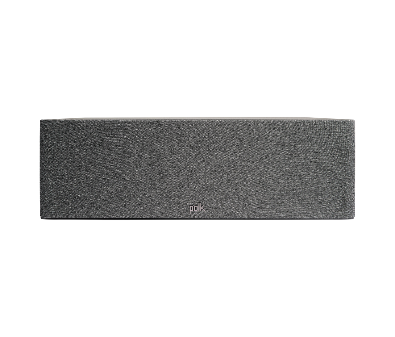 Polk Audio Reserve R400 Boxe Centru, vedere frontală, culoare neagră, grilaj textil vizibil.