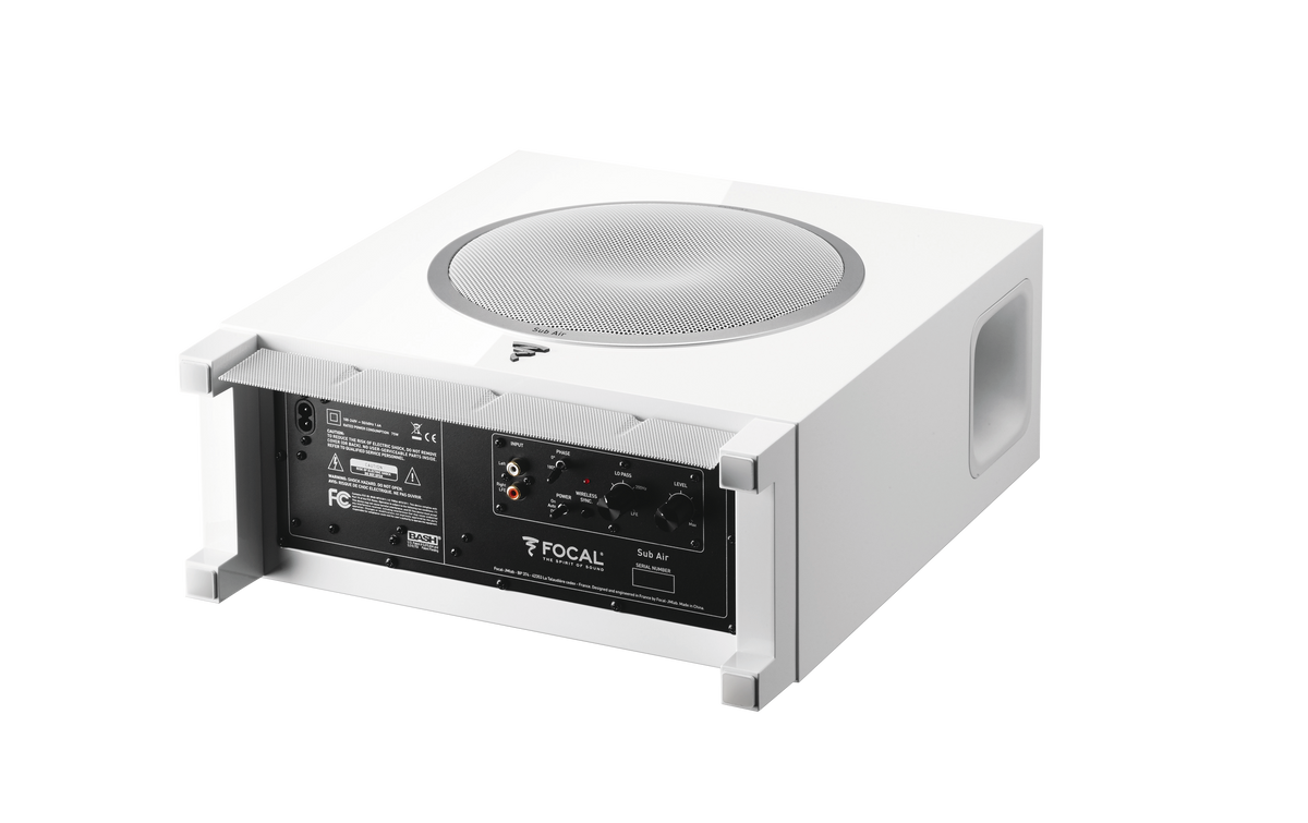 Focal SUB AIR Subwoofer White, imagine oficială.