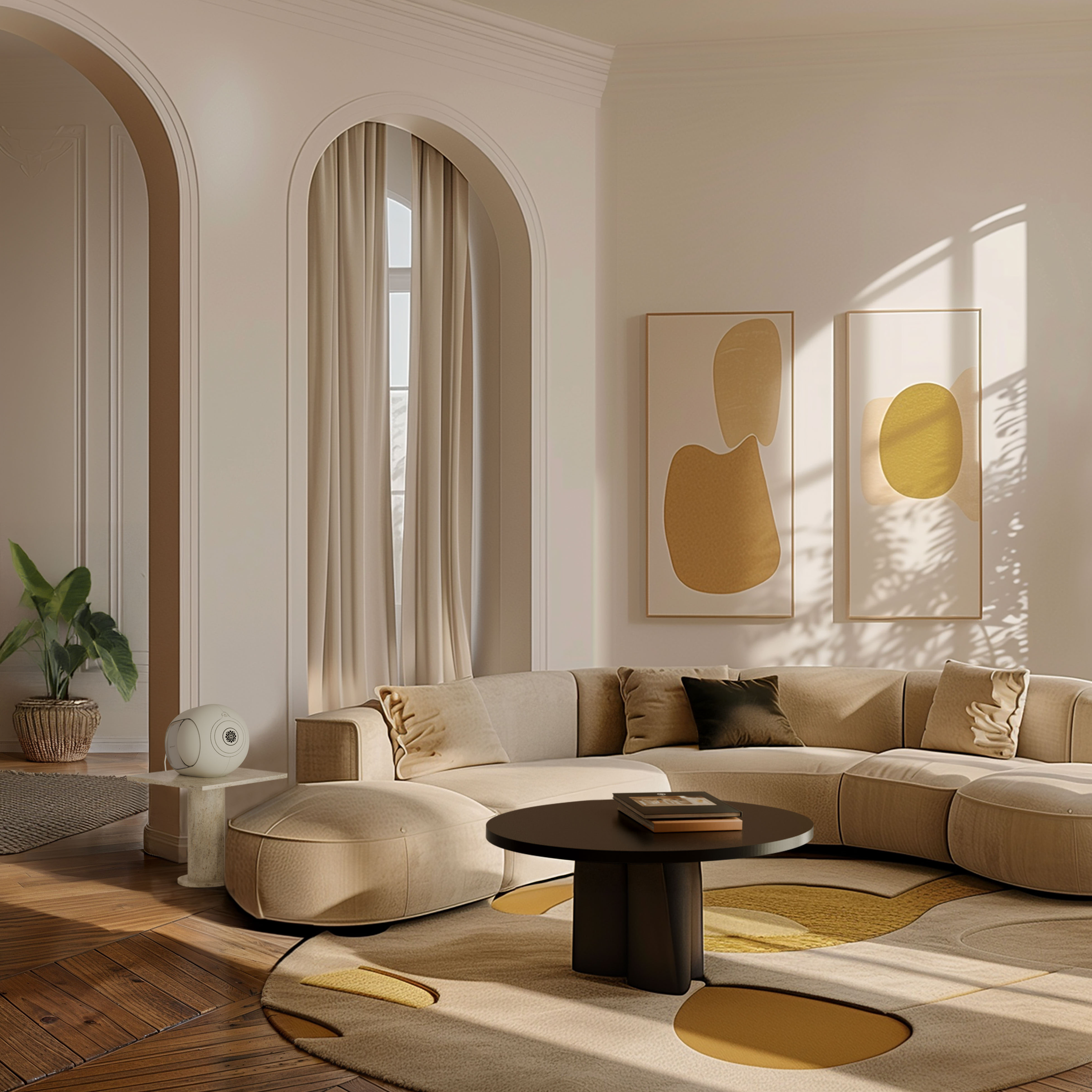 Devialet Phantom Ultimate 108 dB Boxa activa Light Pearl, imagine oficiala 8.