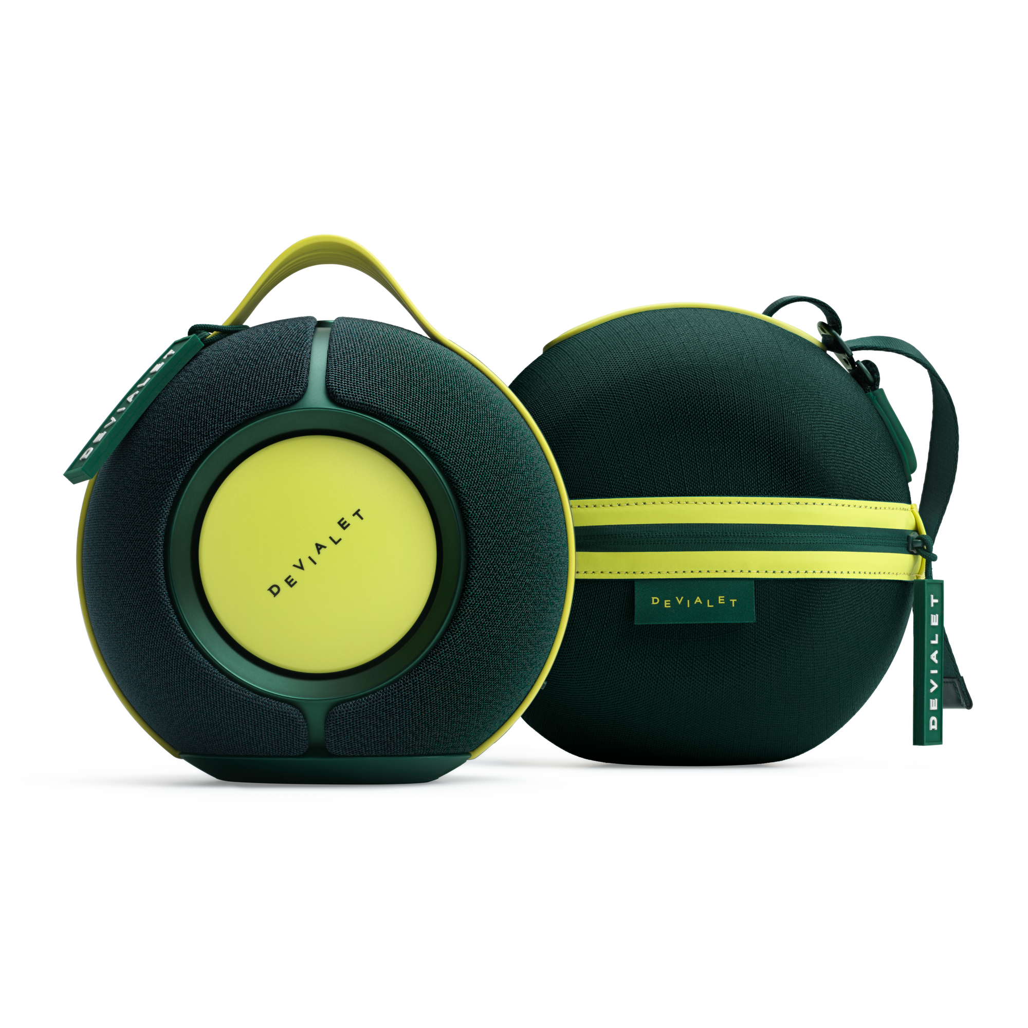 Devialet Mania Boxa activa portabila - cu dock Moss Green, imagine oficiala 6.