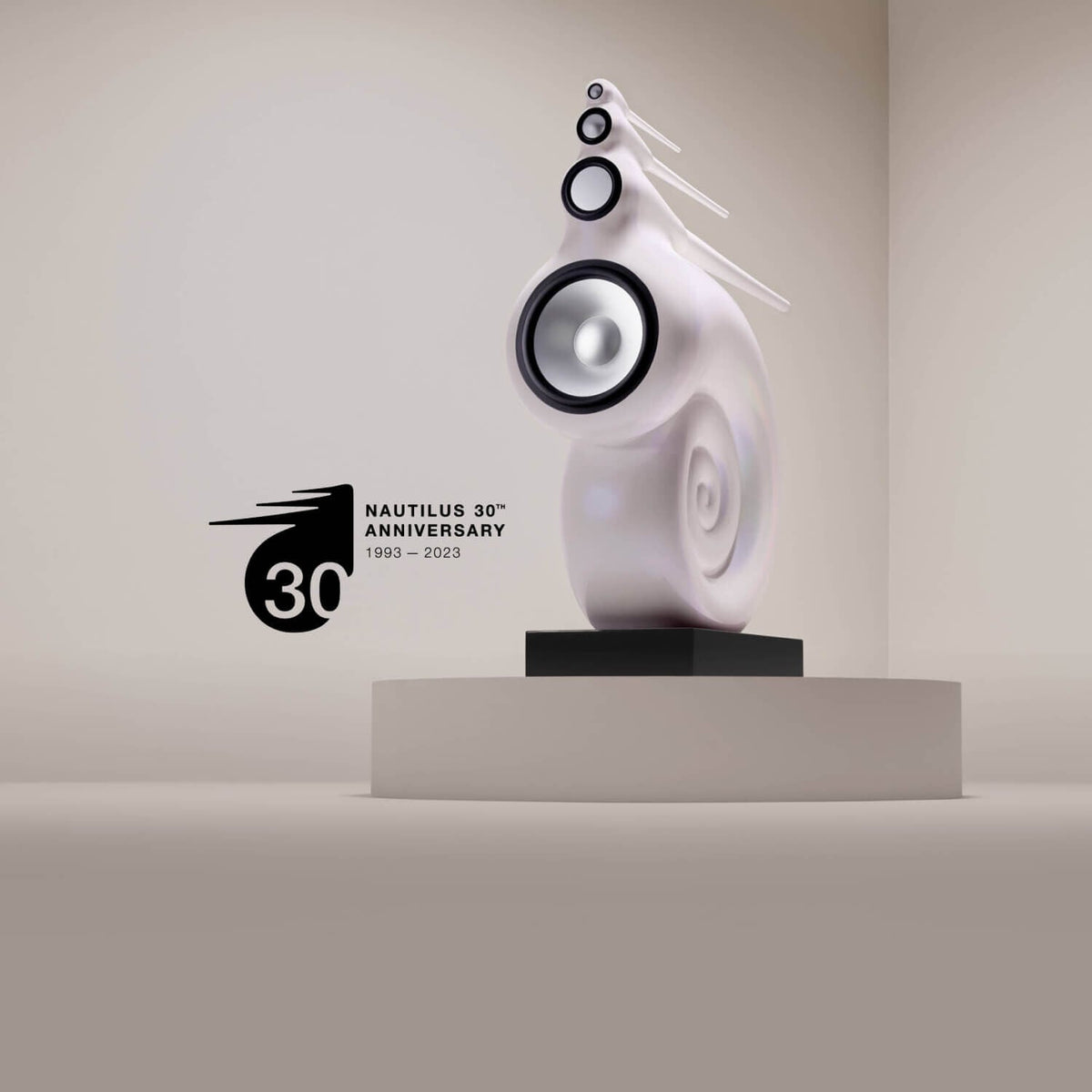 Bowers & Wilkins Nautilus Boxe de podea - Pereche White, imagine oficiala 2.