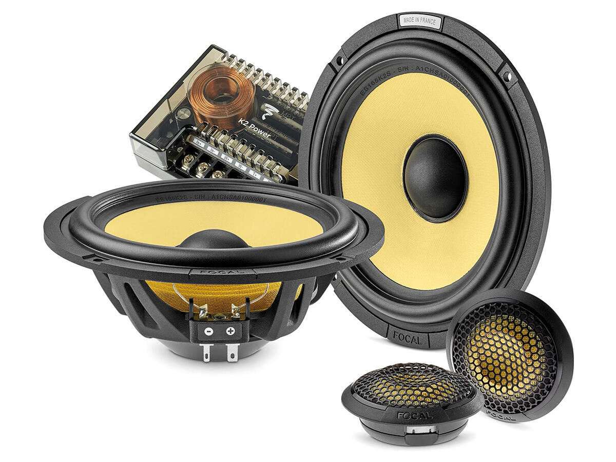 Set boxe auto Focal ES 165 K2S pe 2 căi de 16.5 cm, vedere de ansamblu