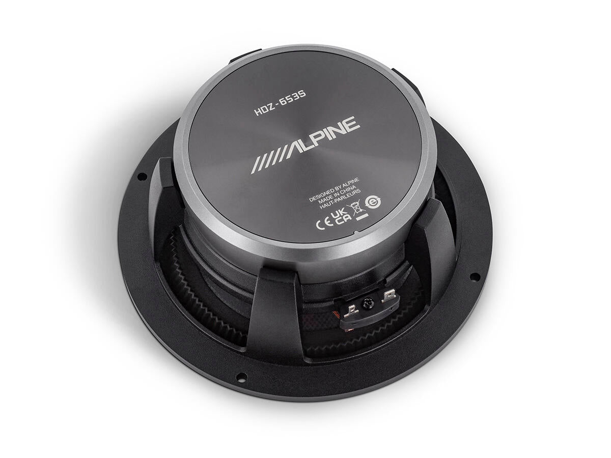 Alpine HDZ-653S – midrange de 96 mm cu ghid de undă integrat