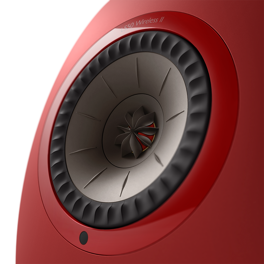 KEF LS50 Wireless II Boxe active Red, imagine oficială KEF 5.
